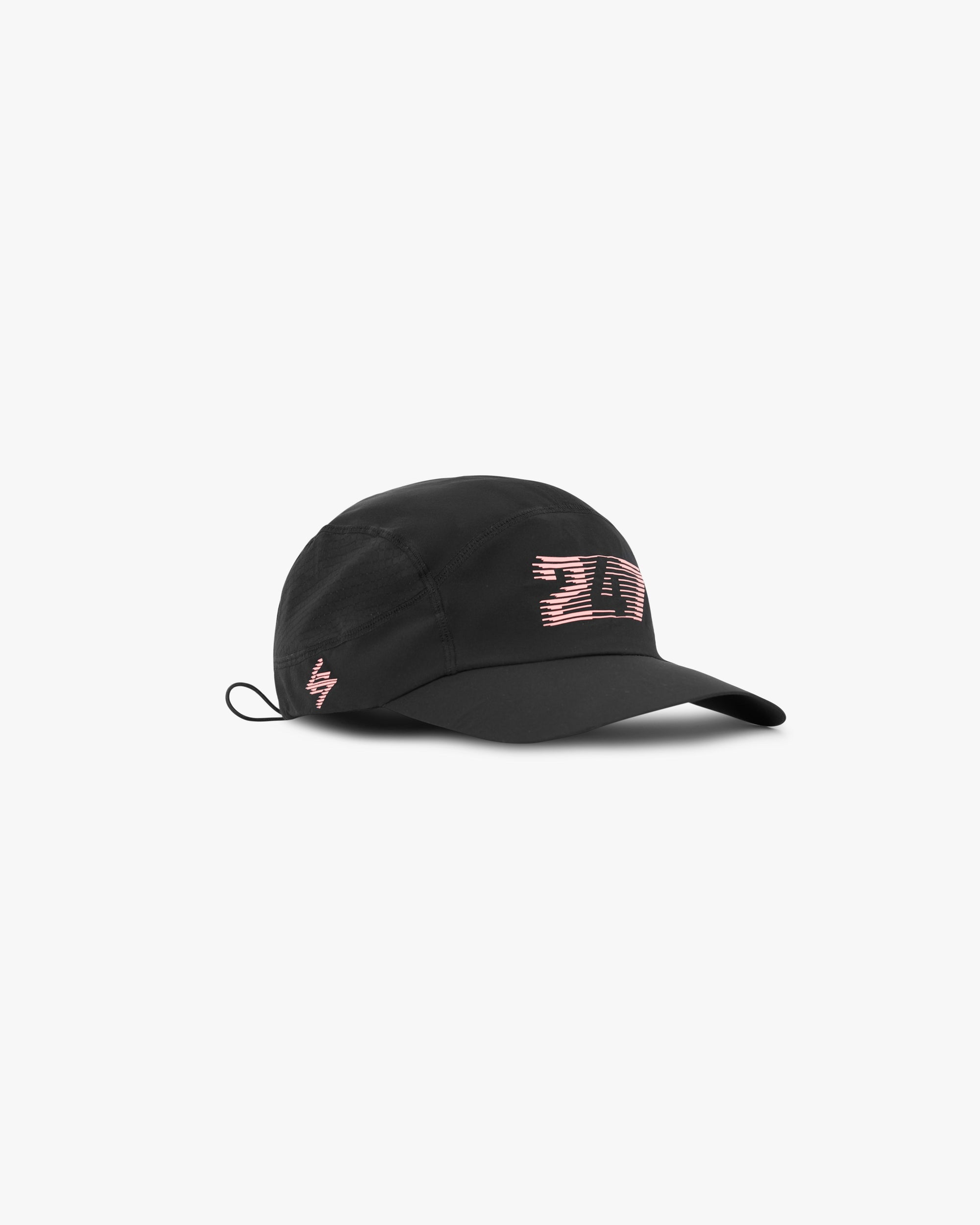 Front product image of a mens pink cap on a plain white background | 247 Los Angeles Cap in Pink | Casual cap with embroidered detail | 247 Accessories | Represent Clo