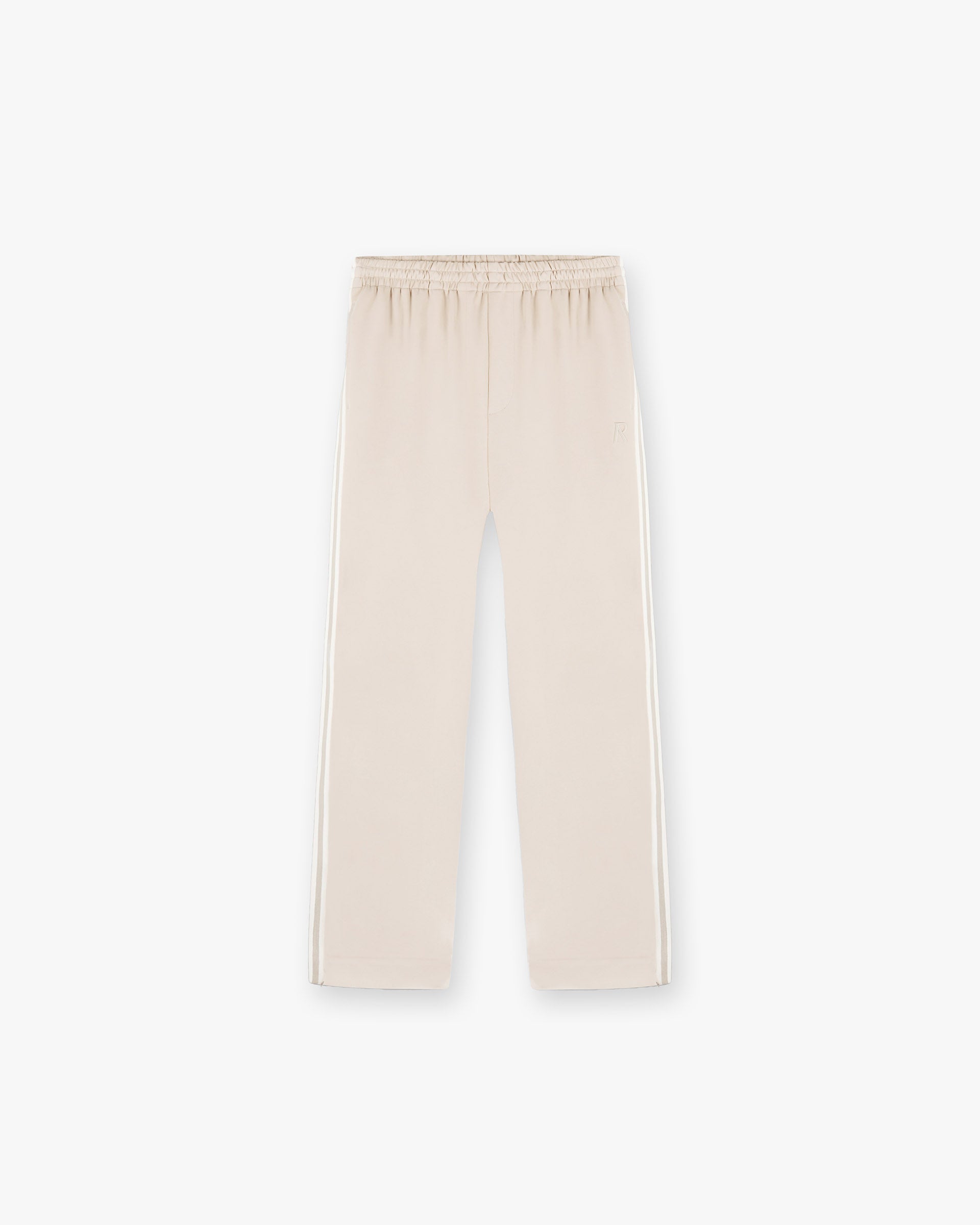 Front product image of mens stone pants on a plain white background | Tailored Track Pant in Stone | Tailored pants with sleek design | SS25 Pants | Represent Clo