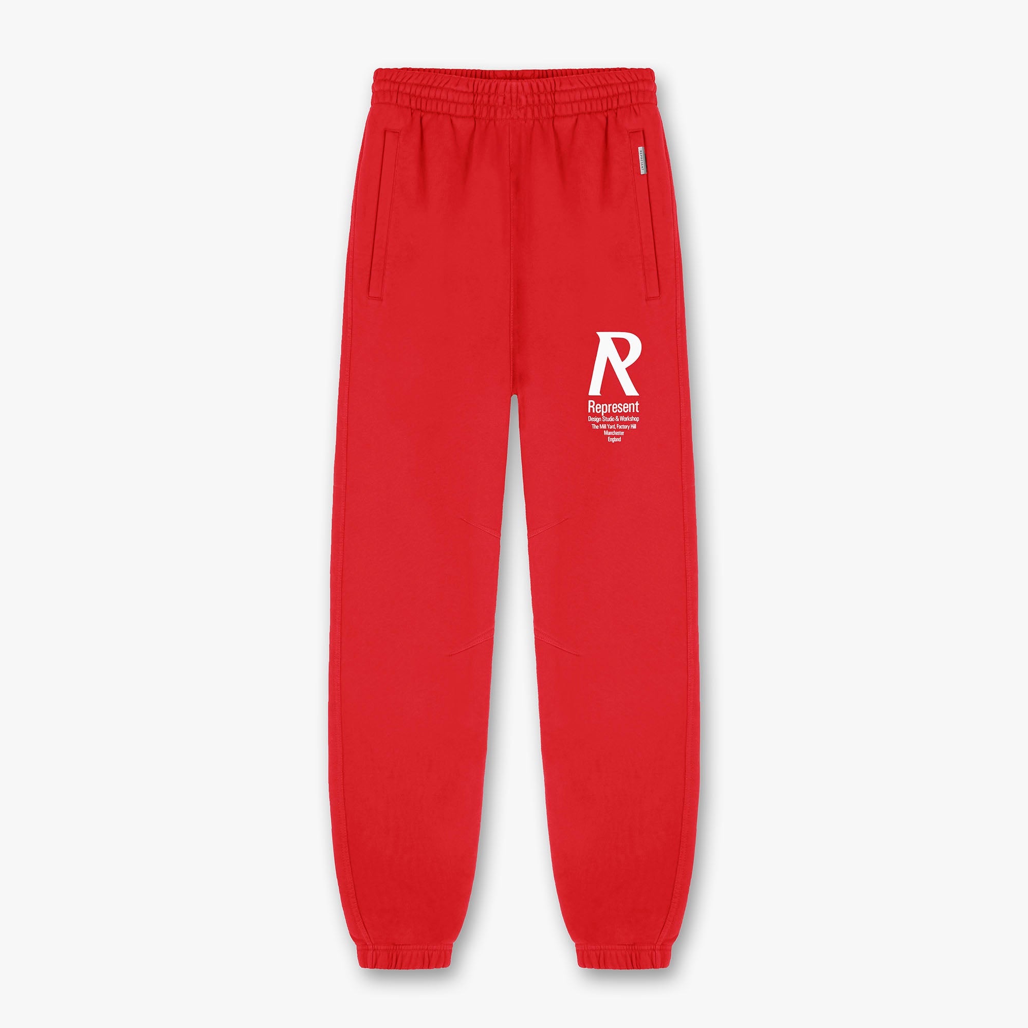 Jogginghose mit Initialen - Racing Red