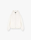 Waffle Zip Through Hoodie