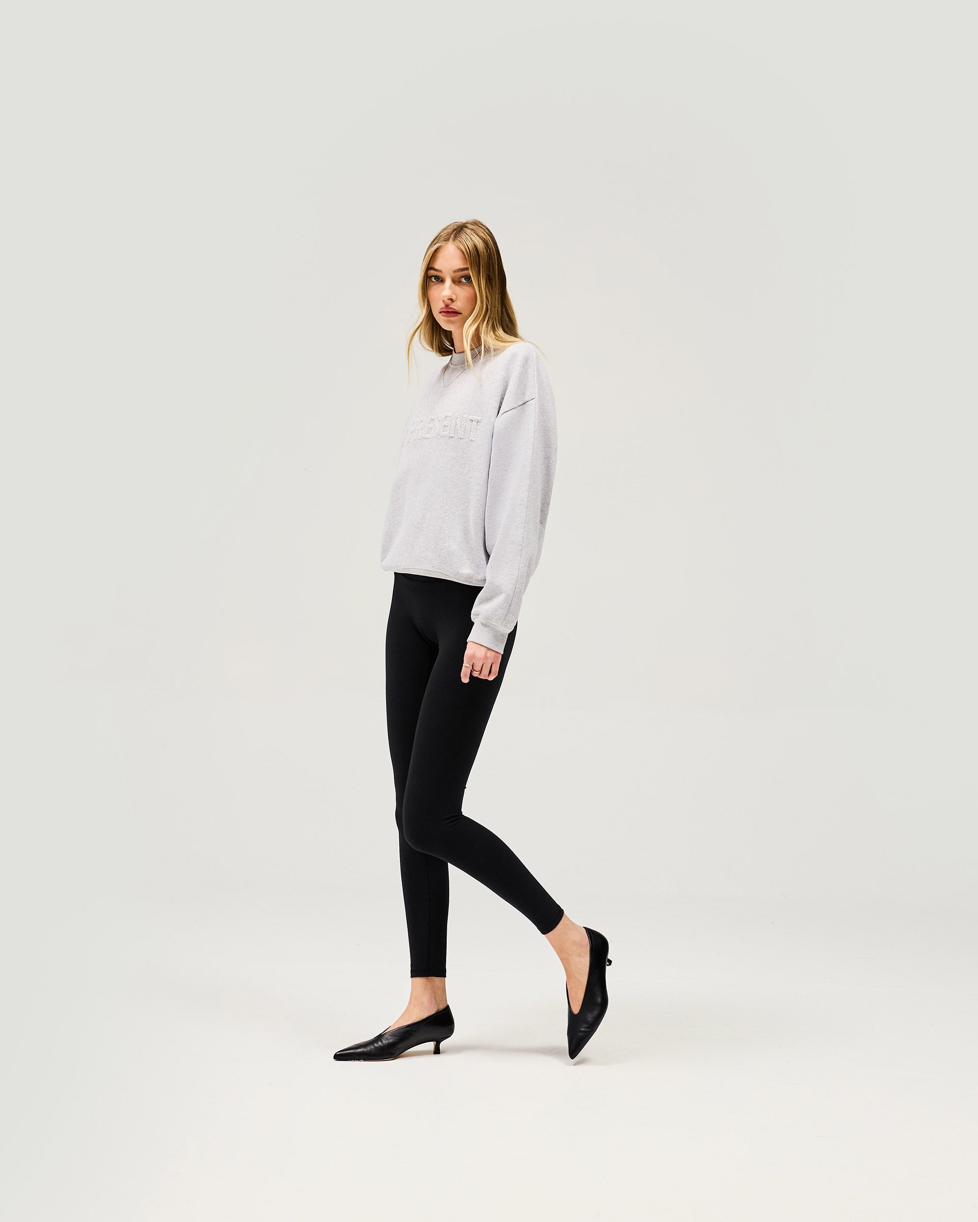 Owners Club Sweater - Grey Marl