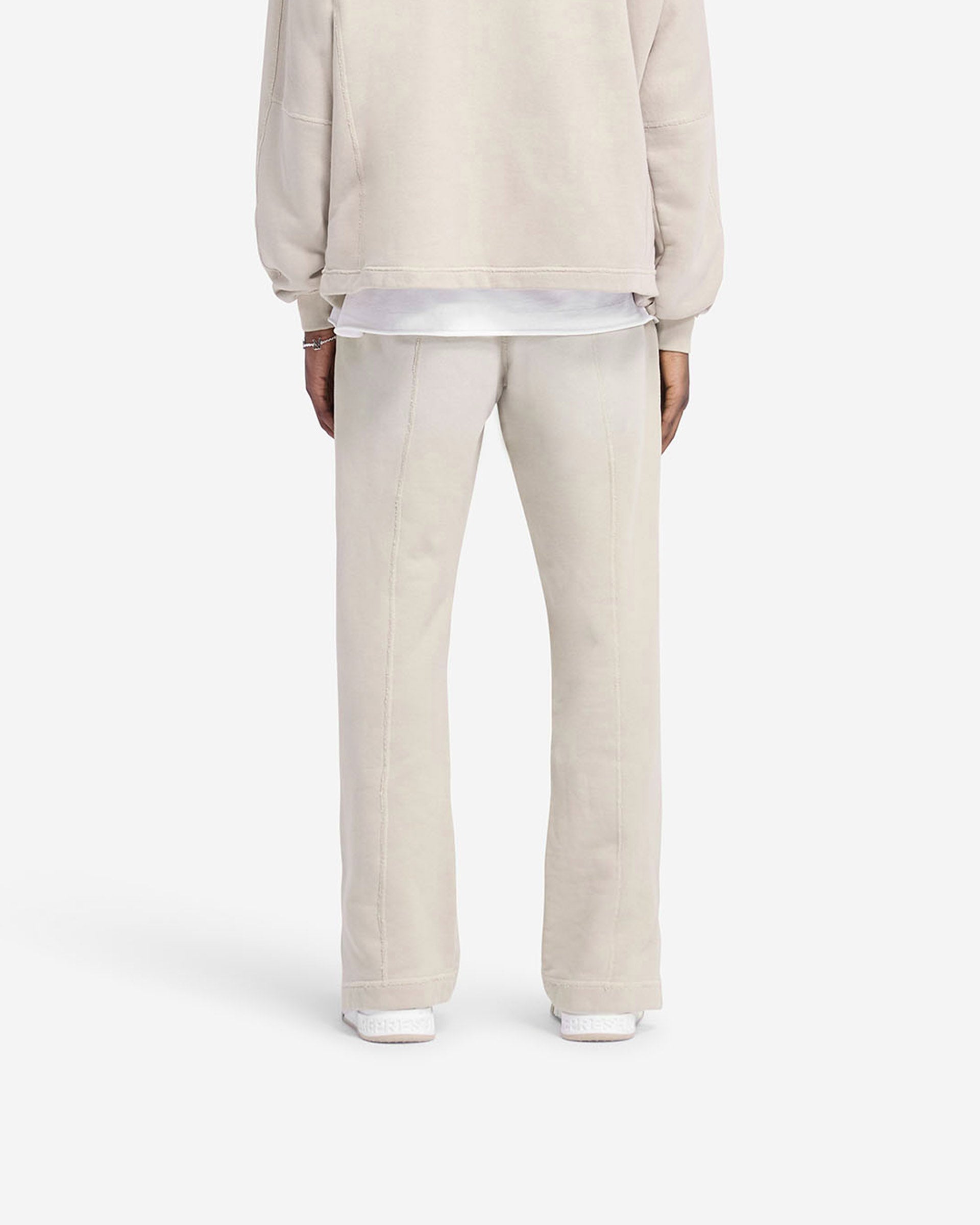 Stepped Hem Sweatpants - Oat
