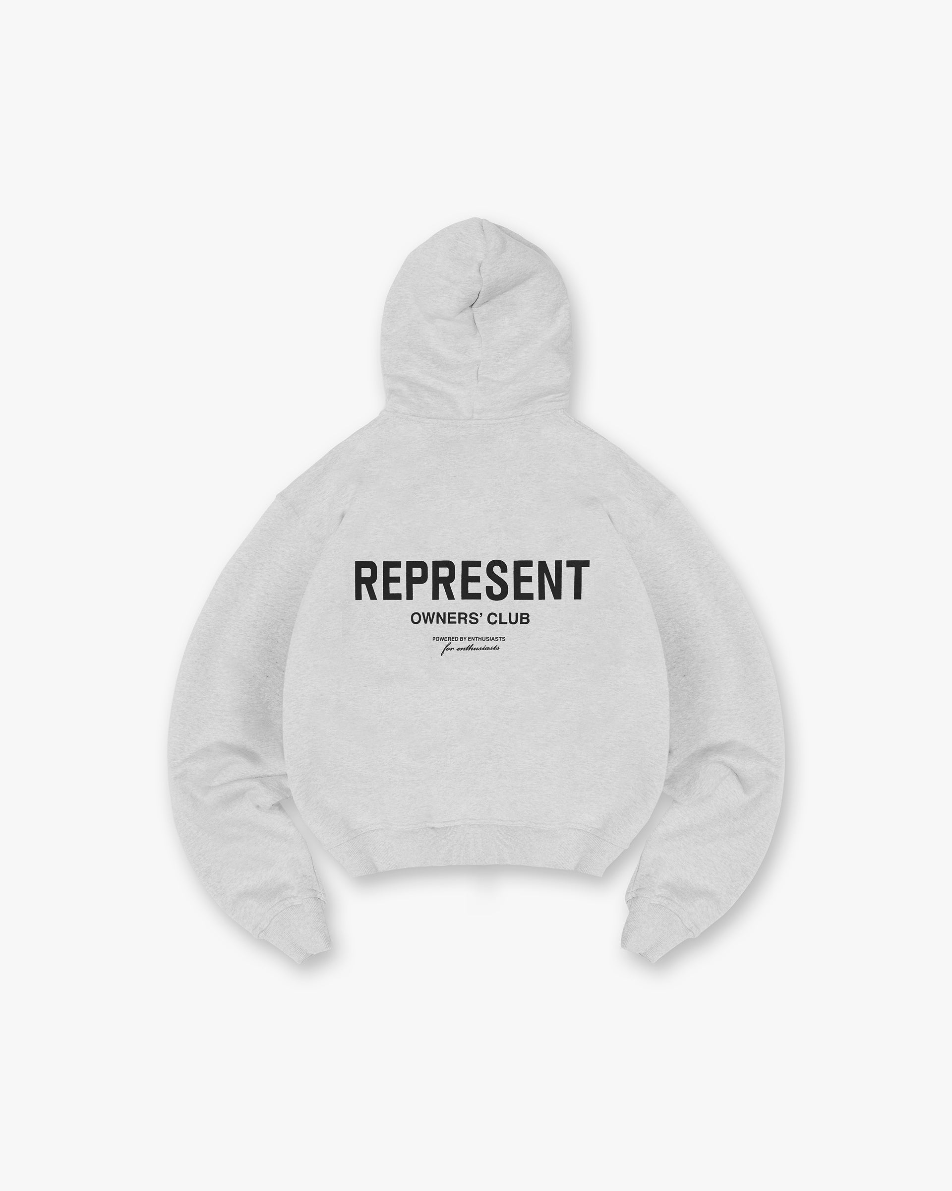 Represent Owners Club Kapuzenpullover mit Reißverschluss - Aschgrau