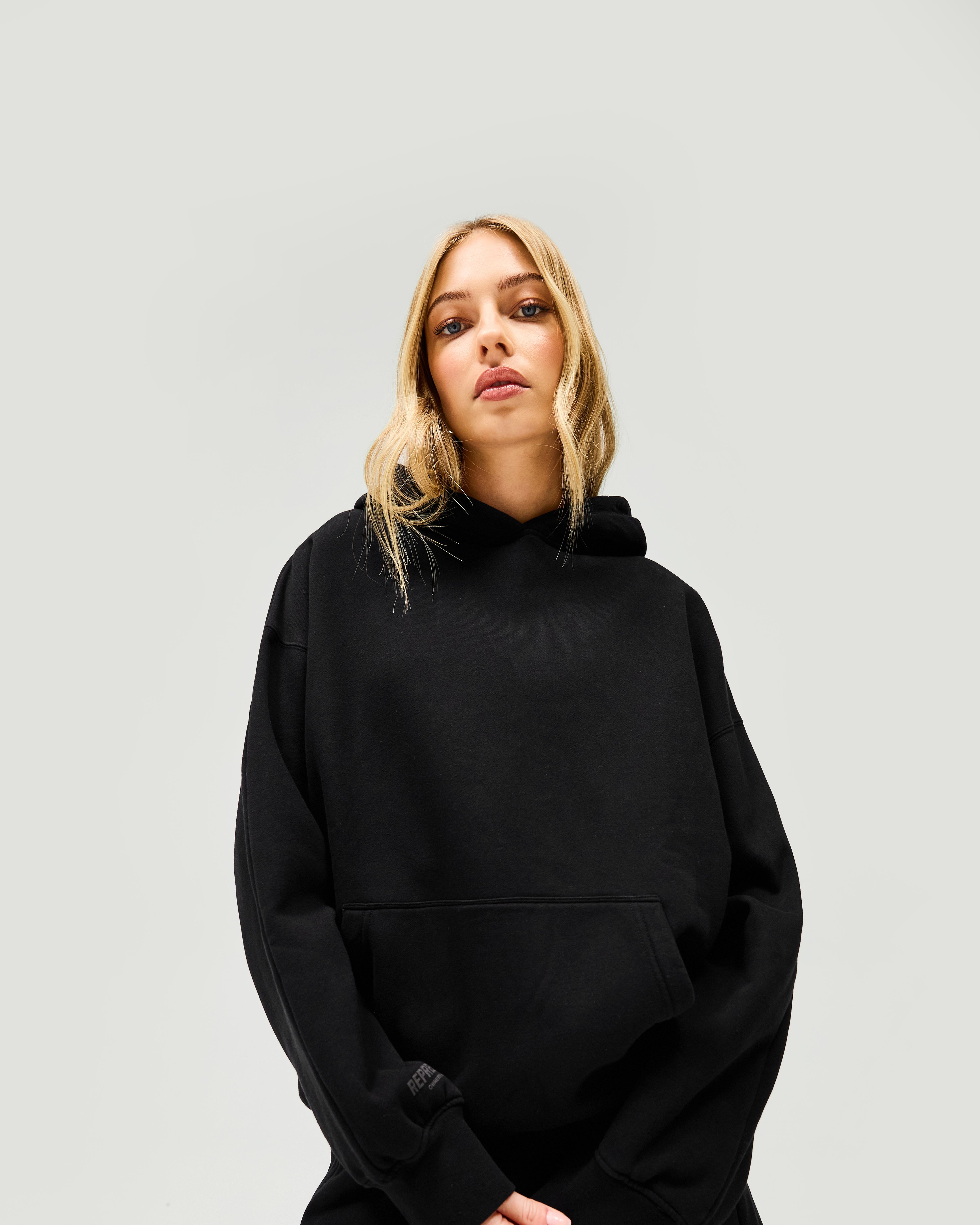 Owners Club Boyfriend Hoodie - Jet Black