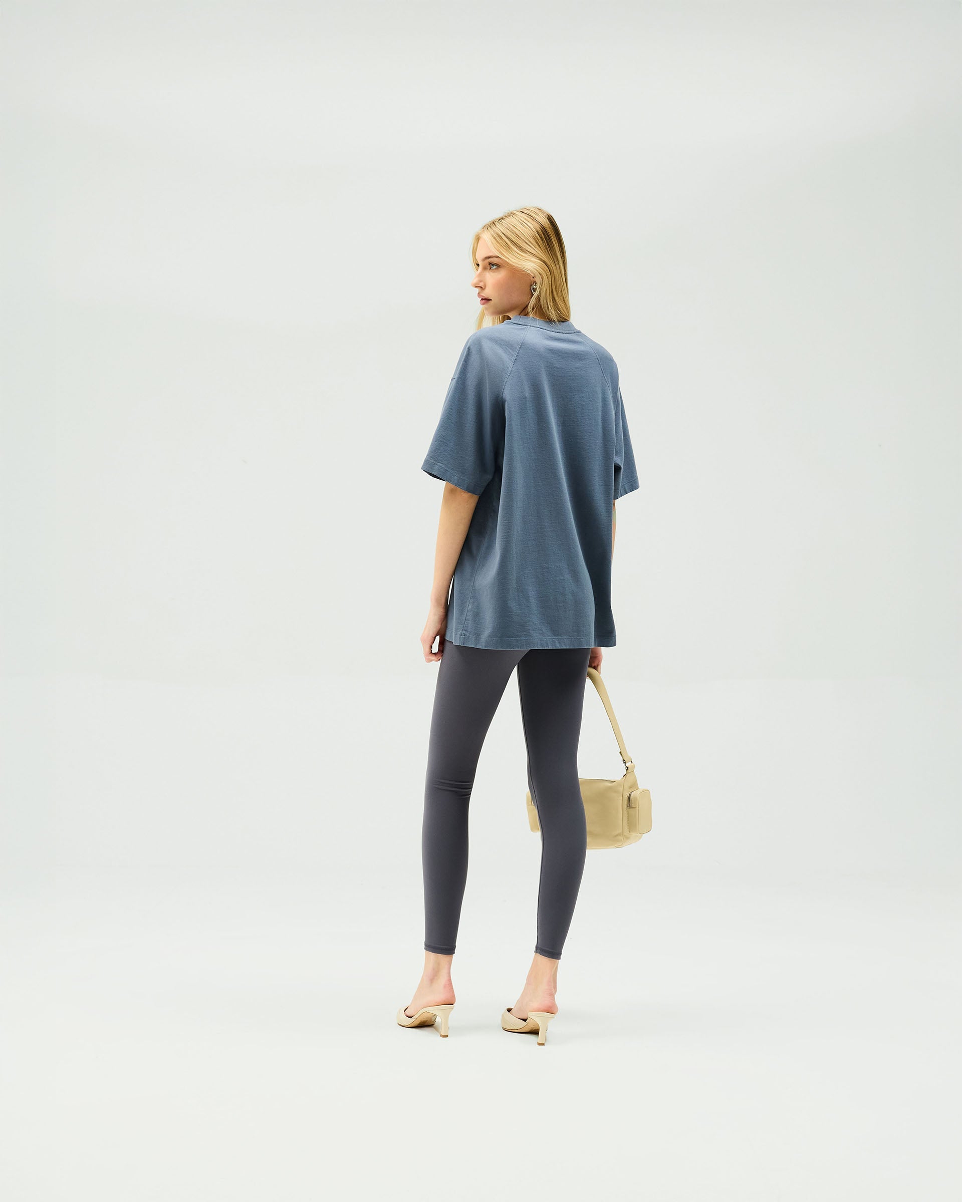 Owners Club Boyfriend T-Shirt - Steel Blue