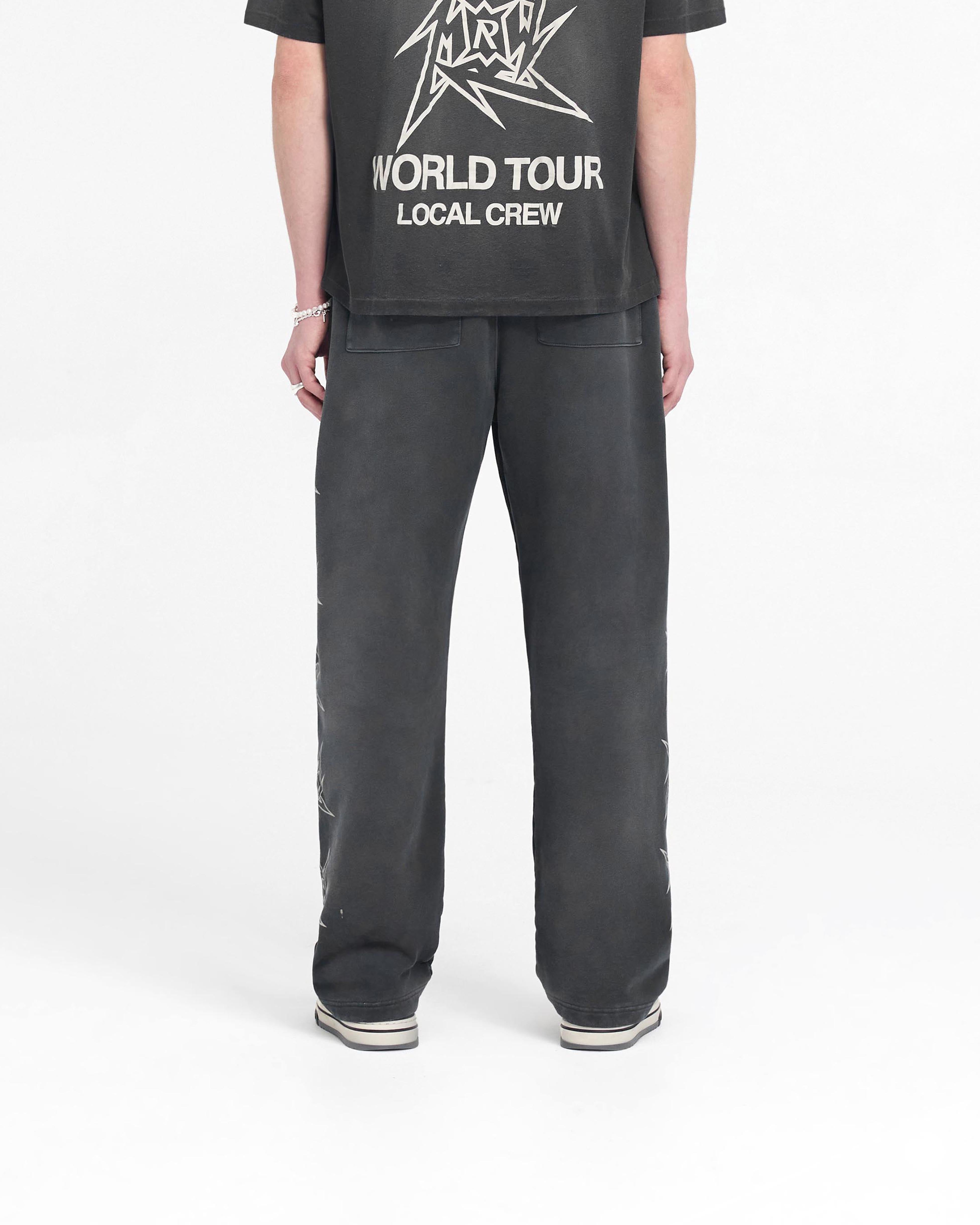 Represent X Metallica Local Crew Sweatpant - Stained Black