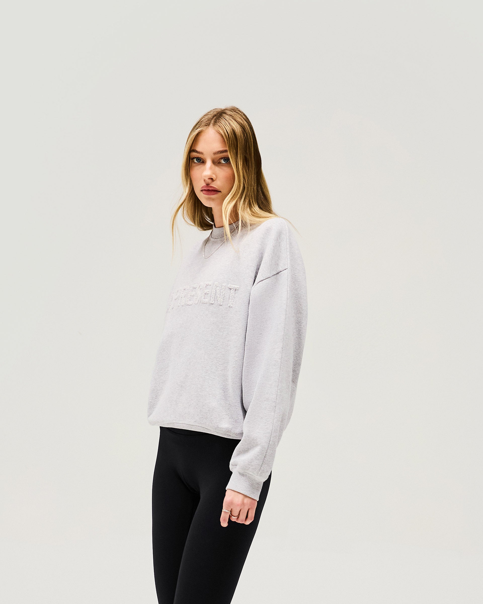 Owners Club Sweater - Grey Marl