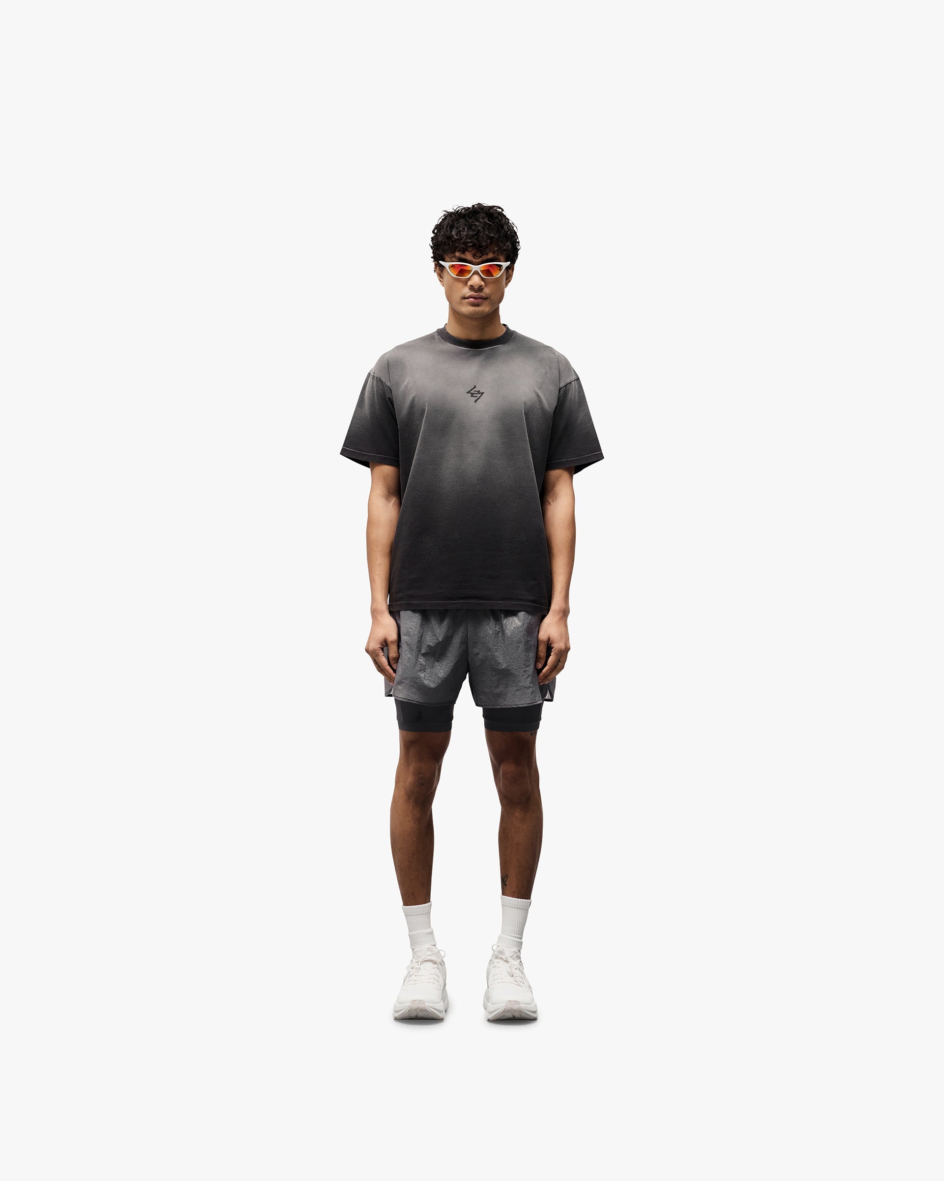 247 Motion Oversized T-Shirt - Aged Black