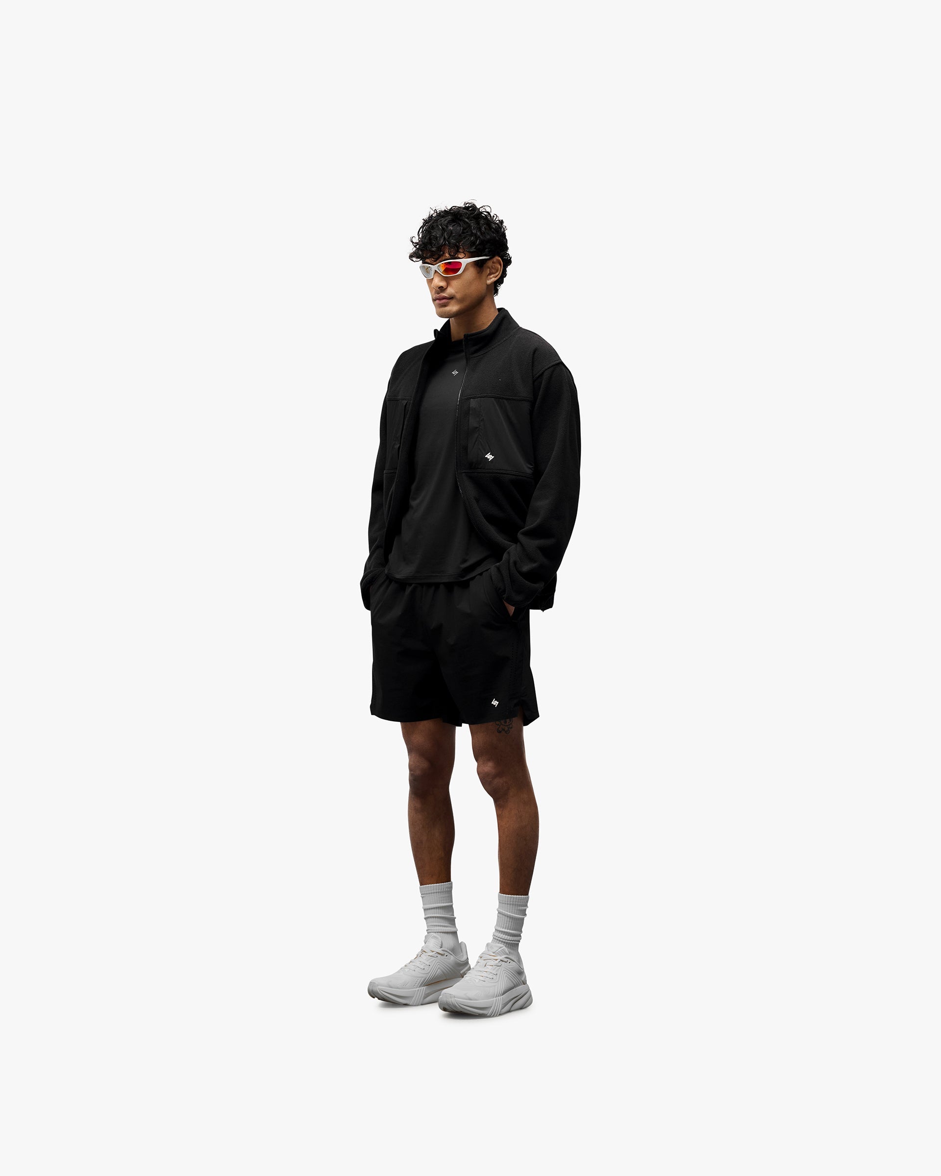 247 Polar Panelled Fleece - Black