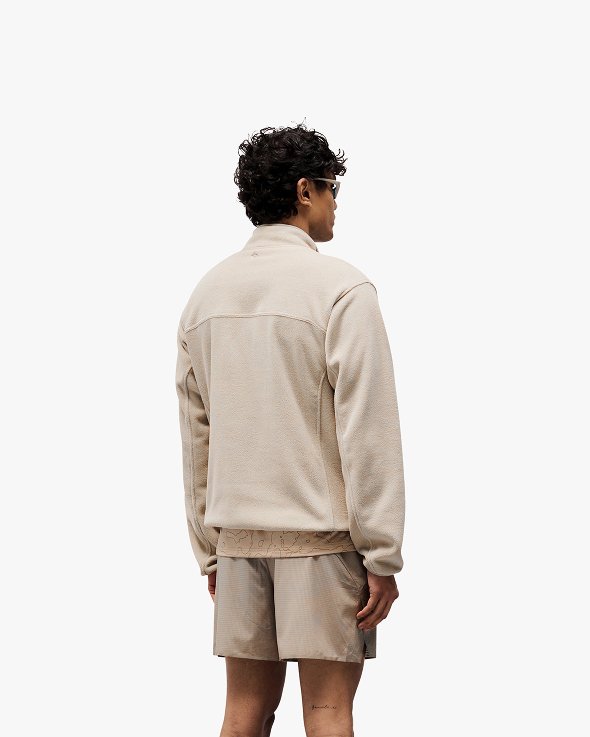 247 Polar Panelled Fleece - Pebble