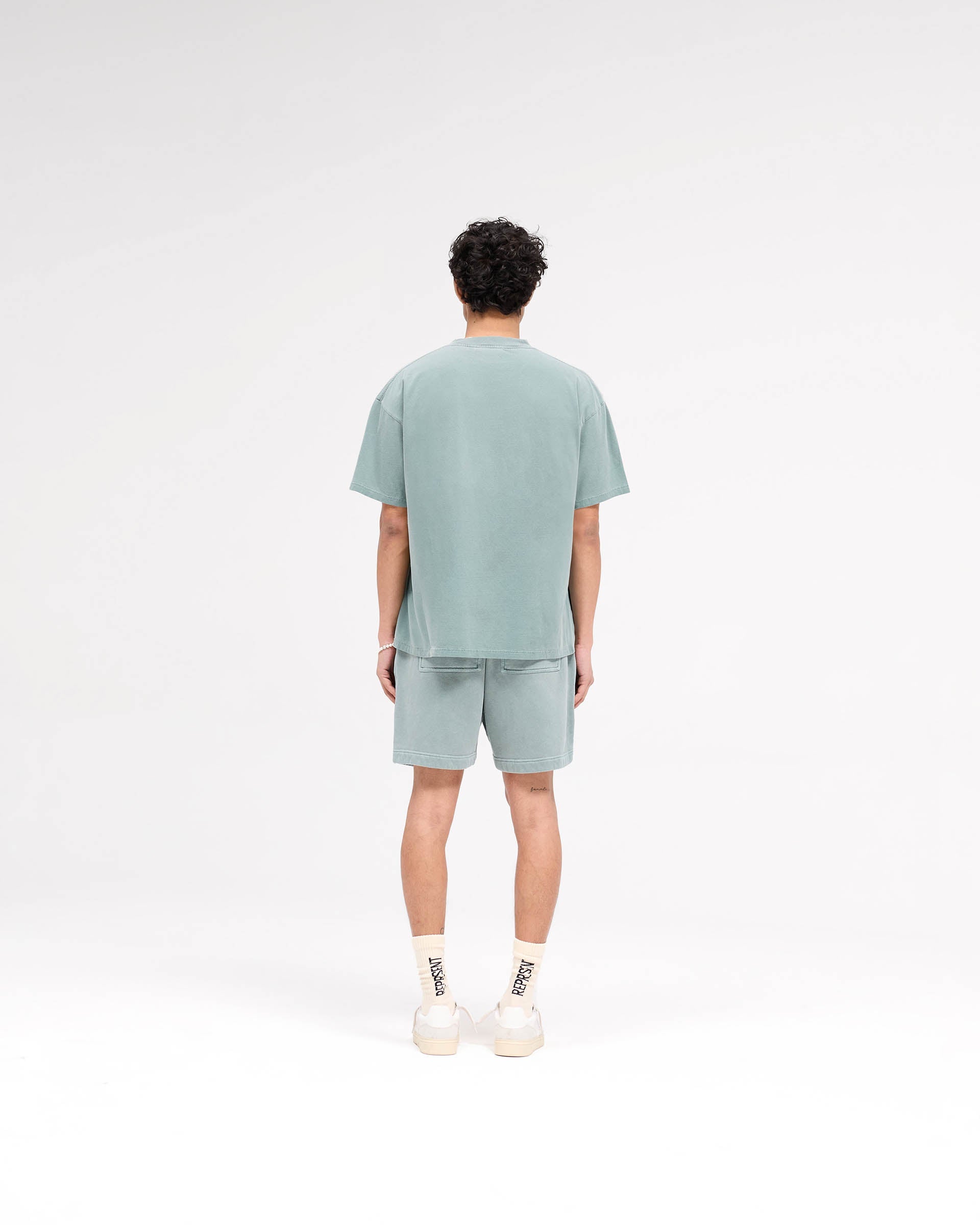 Rep Applique Shorts - Forest Green