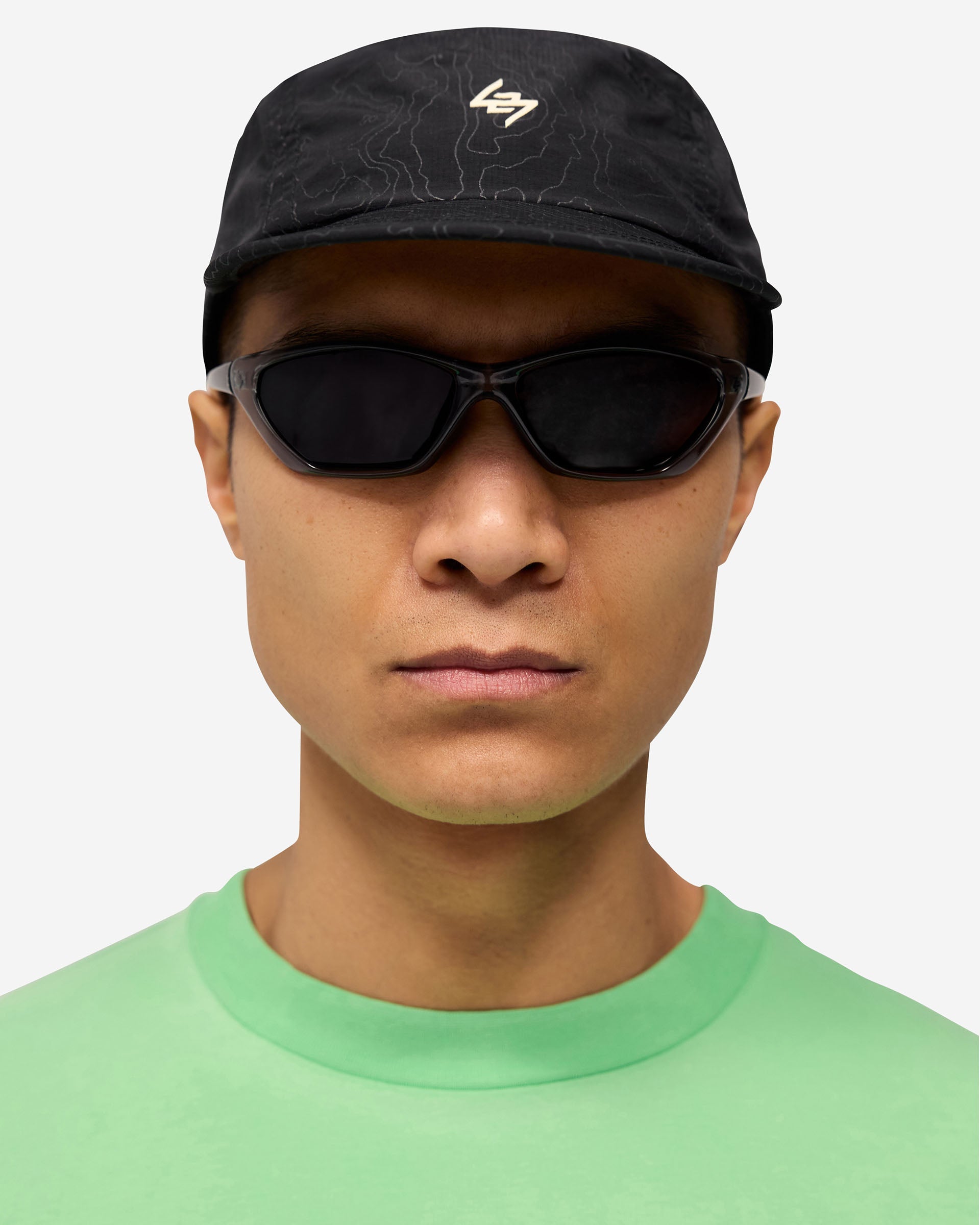 247 Contour Run Cap - Black