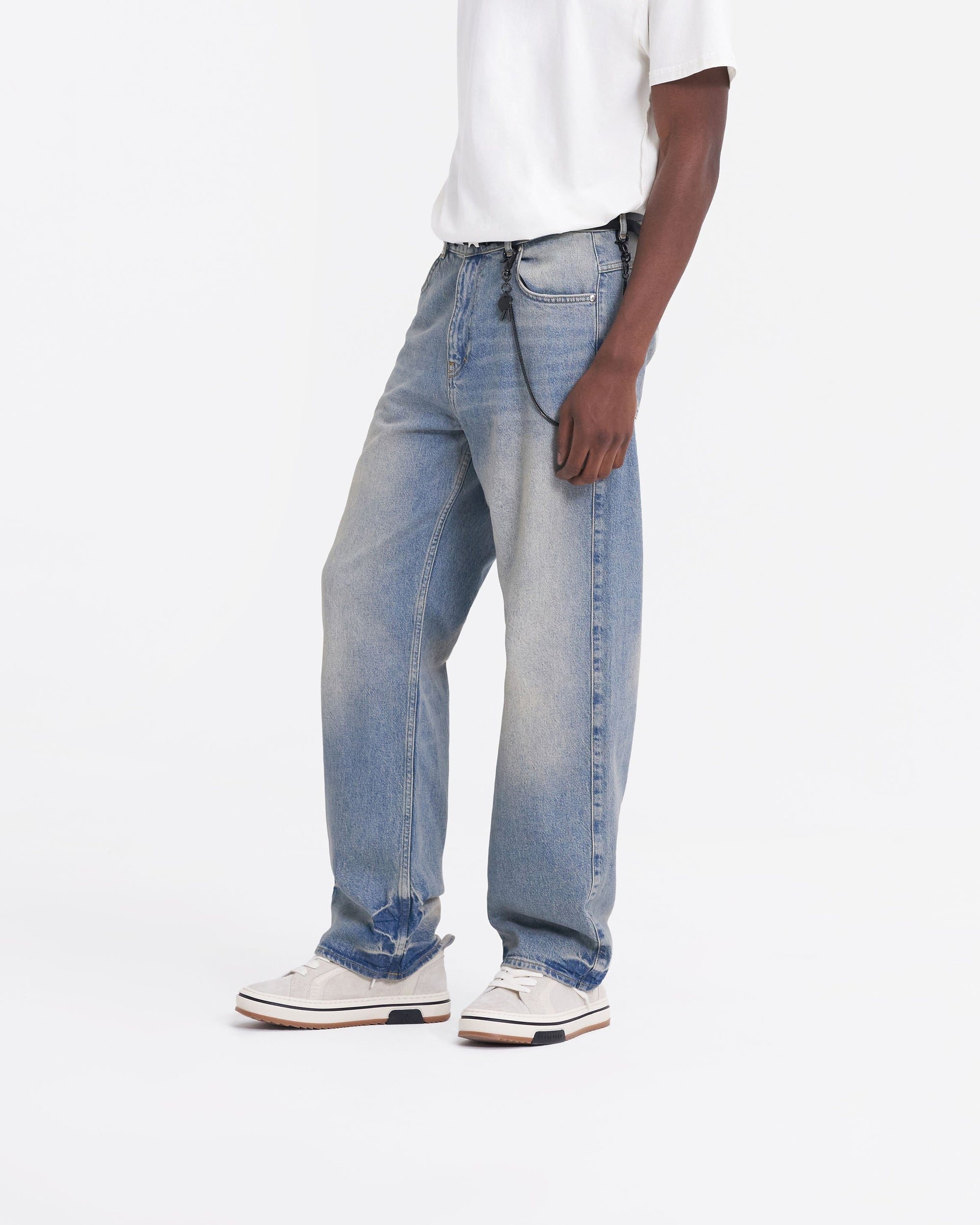 R3 Baggy Denim | Blue Denim FW23 | Represent Clo