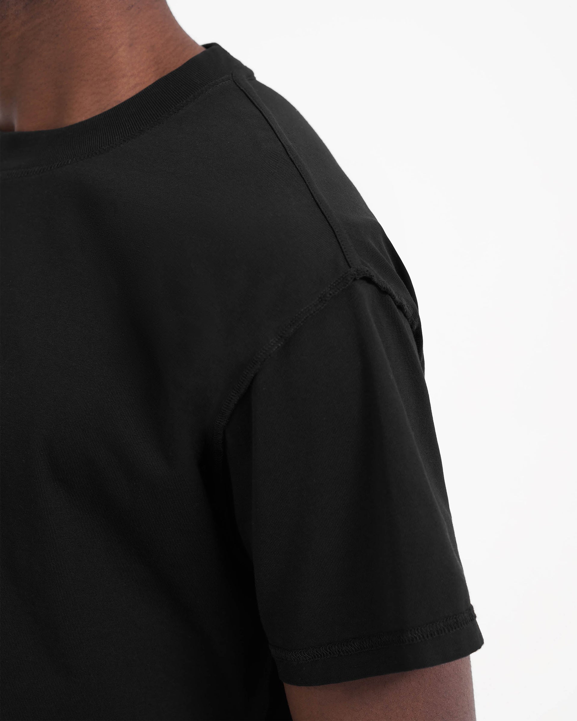 Initial T-Shirt - Jet Black