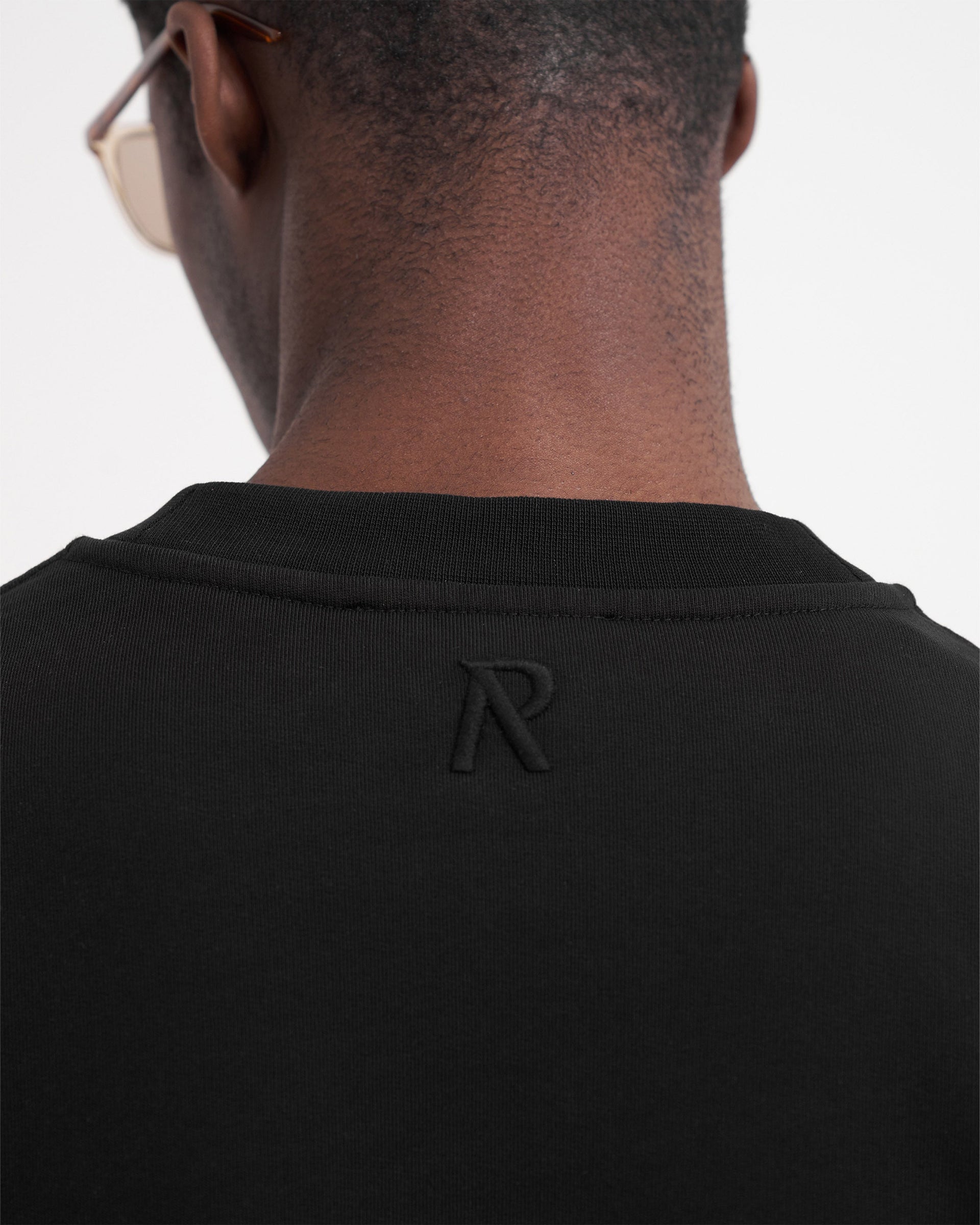 Initial T-Shirt - Jet Black