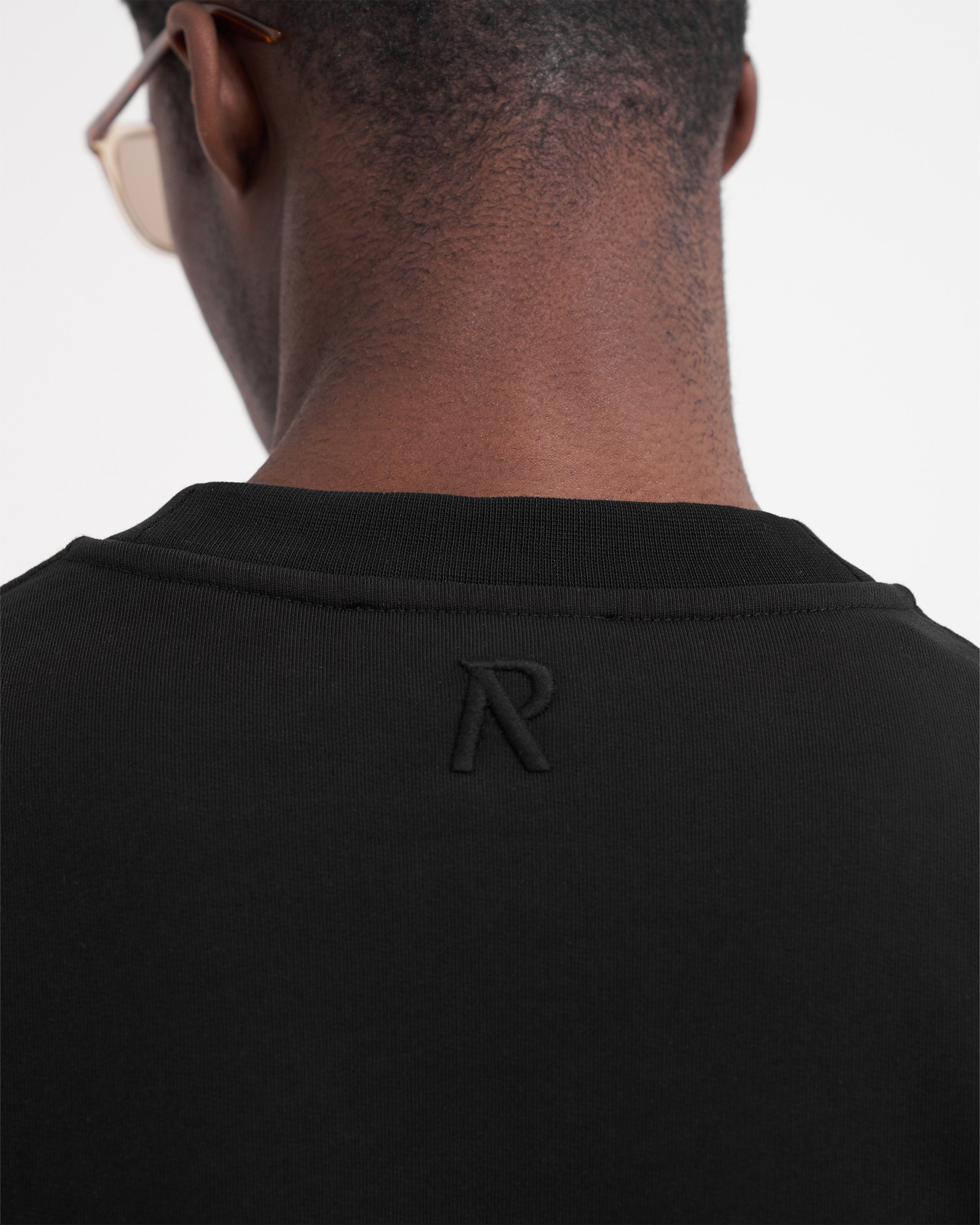 Initial T-Shirt - Jet Black