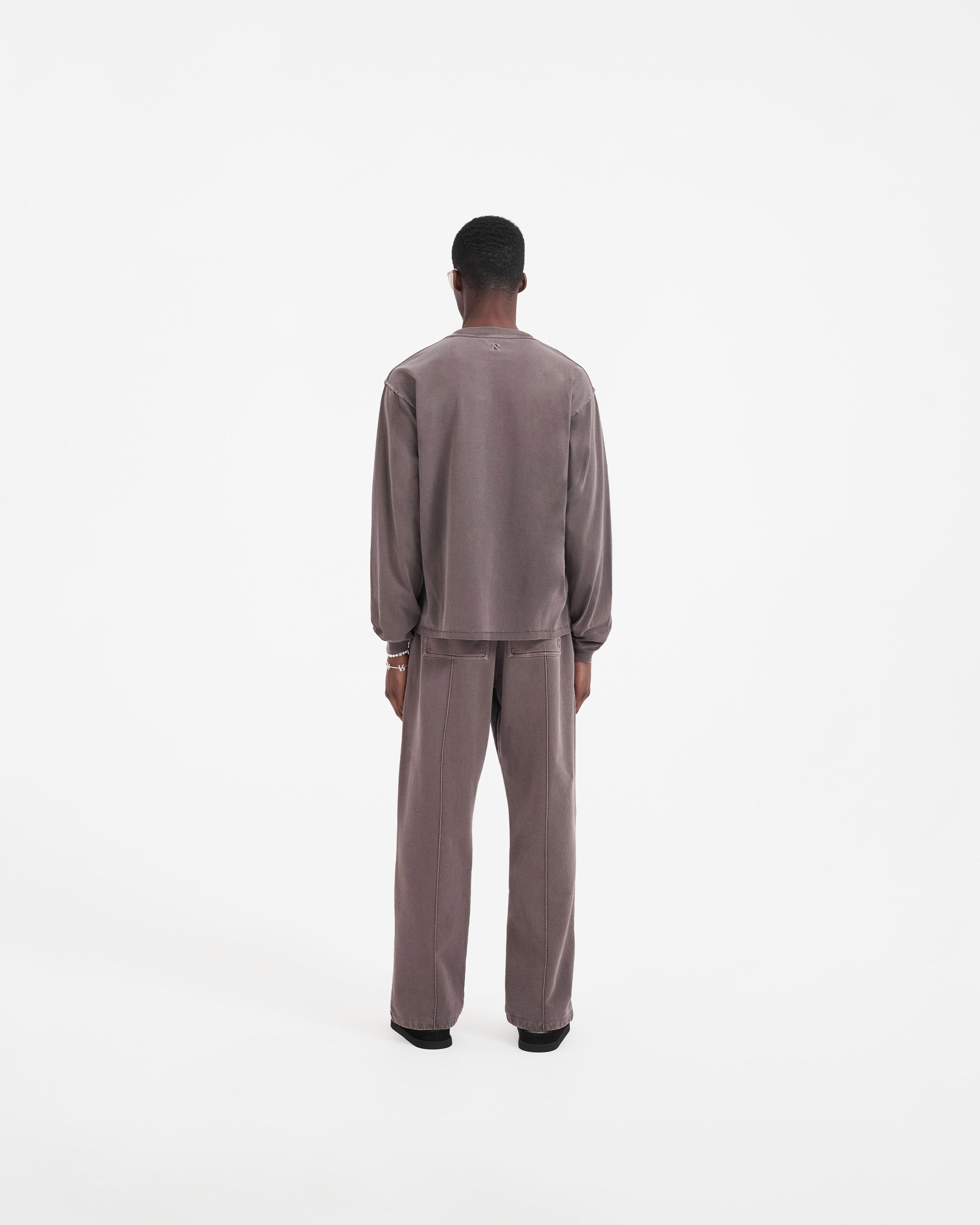 Initial Long Sleeve T-Shirt - Fog