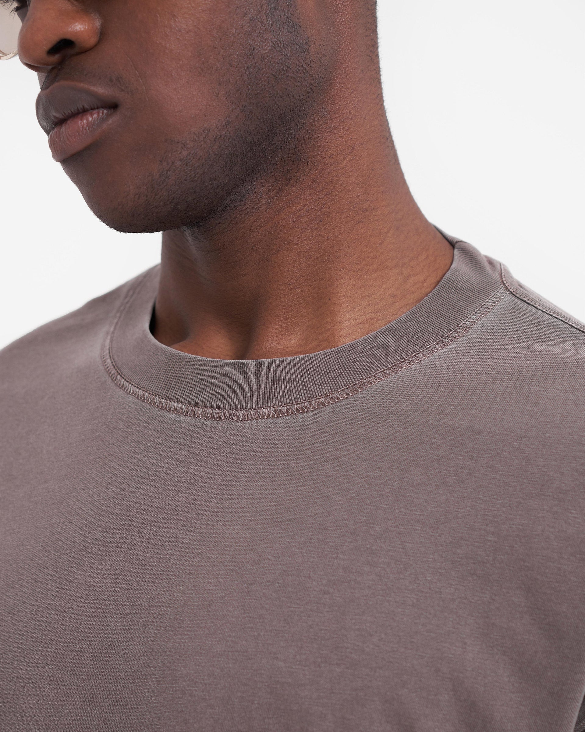 Initial Long Sleeve T-Shirt - Fog