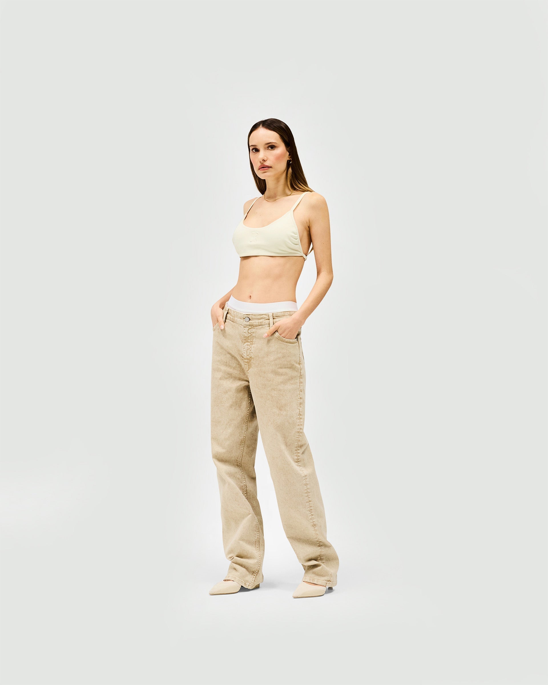 Control Bralette - Warm White