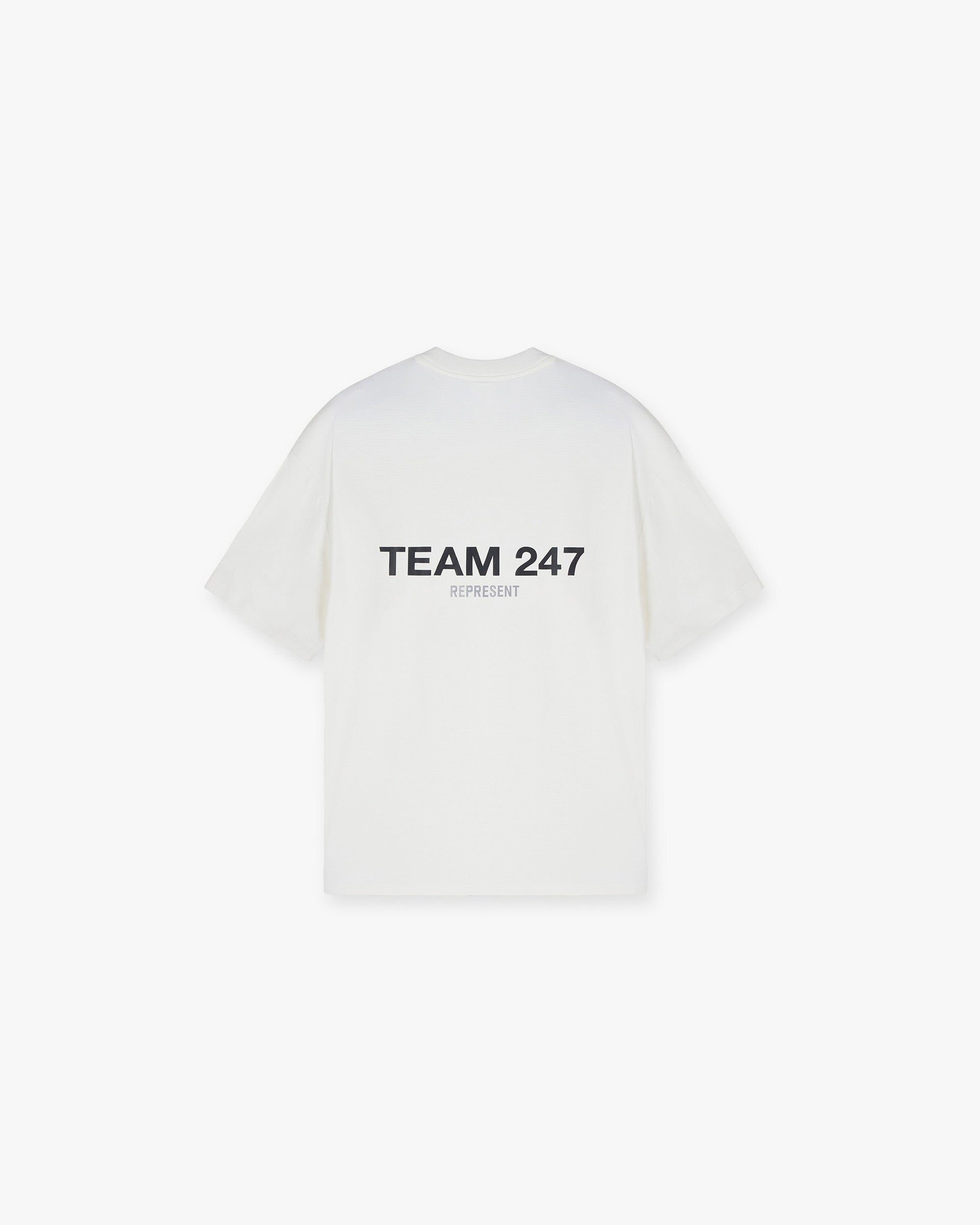 Team 247 Oversized T-Shirt | Flat White T-Shirts 247 | Represent Clo