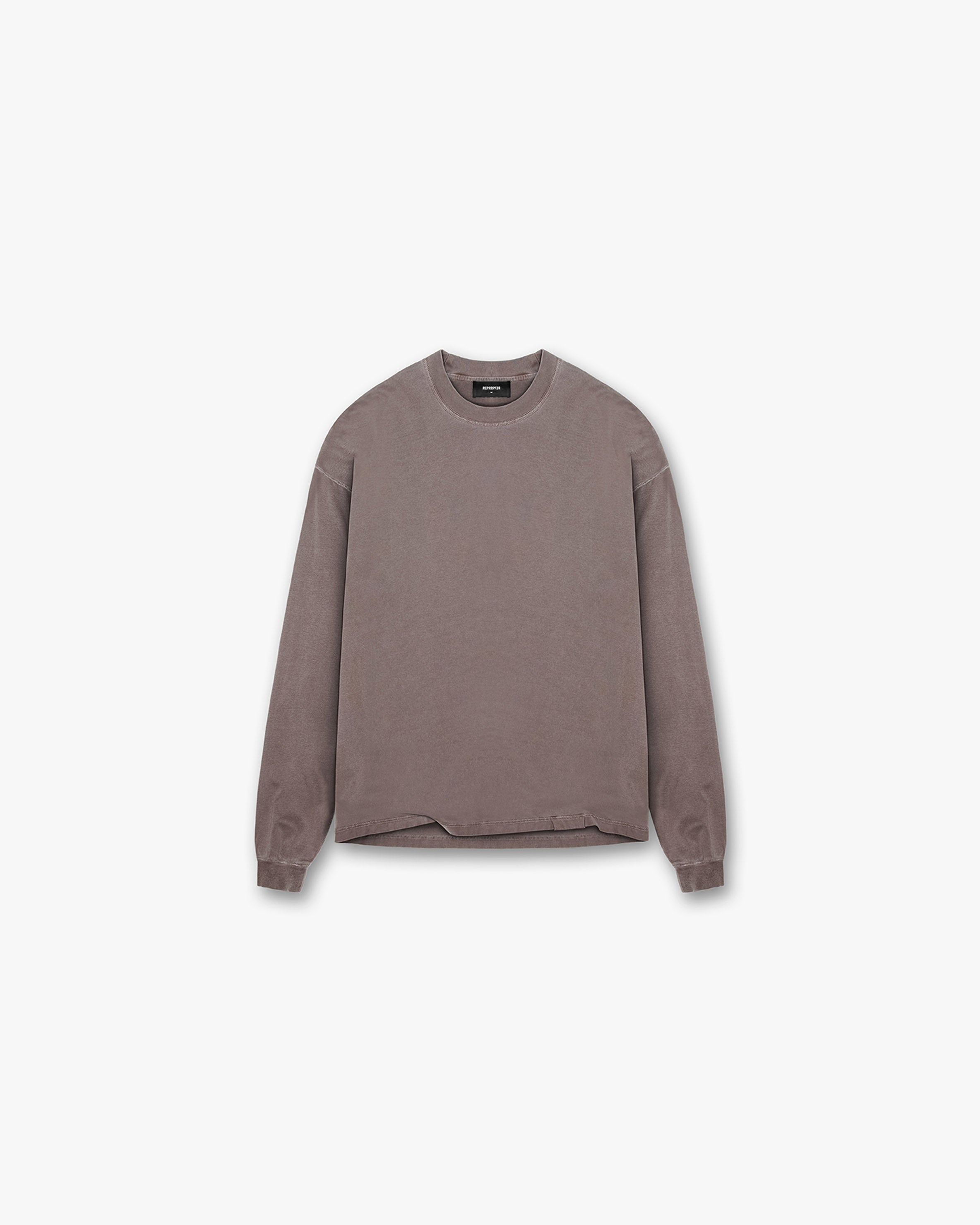Initial Long Sleeve T-Shirt - Fog