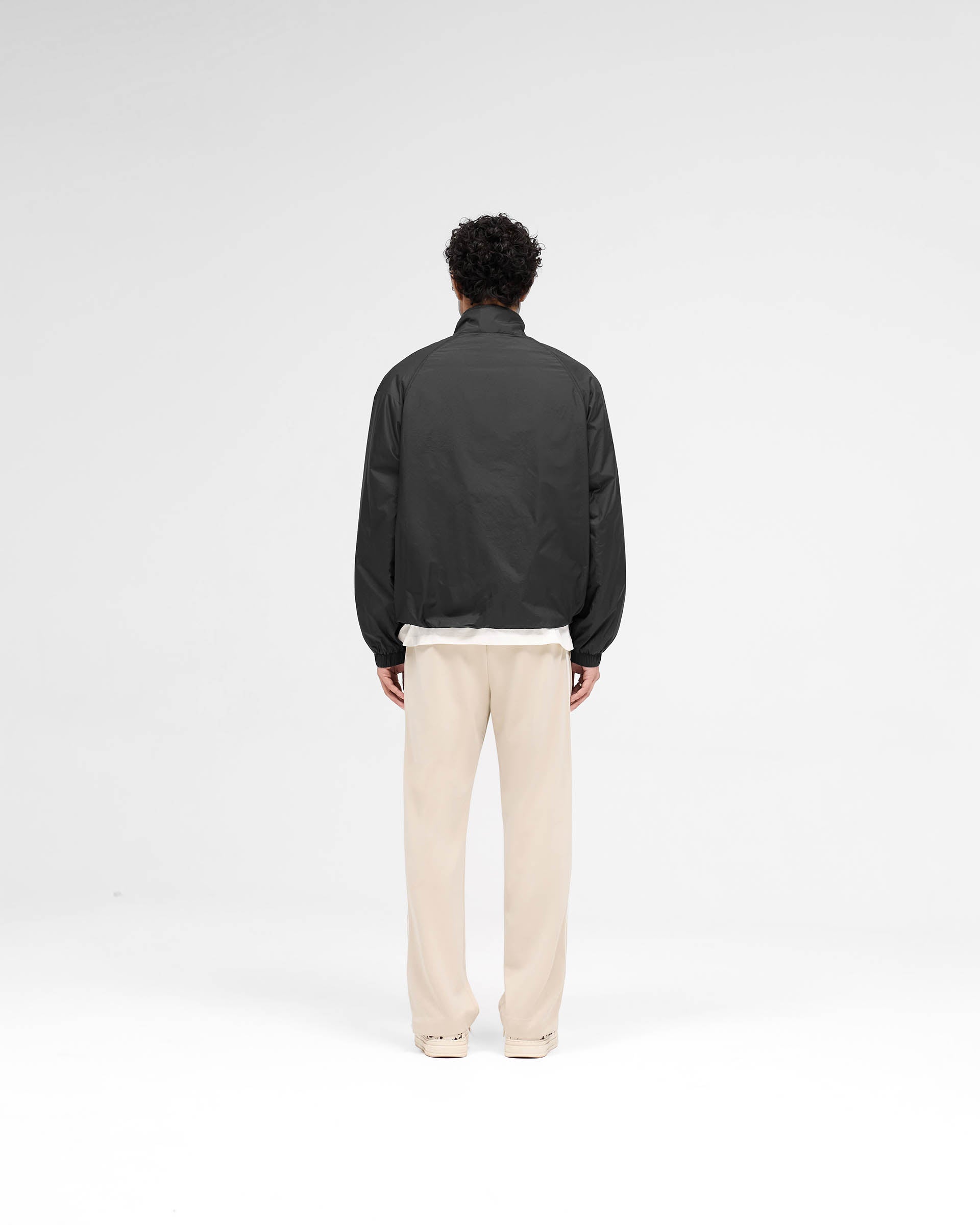 Funnel Neck Jacket - Black