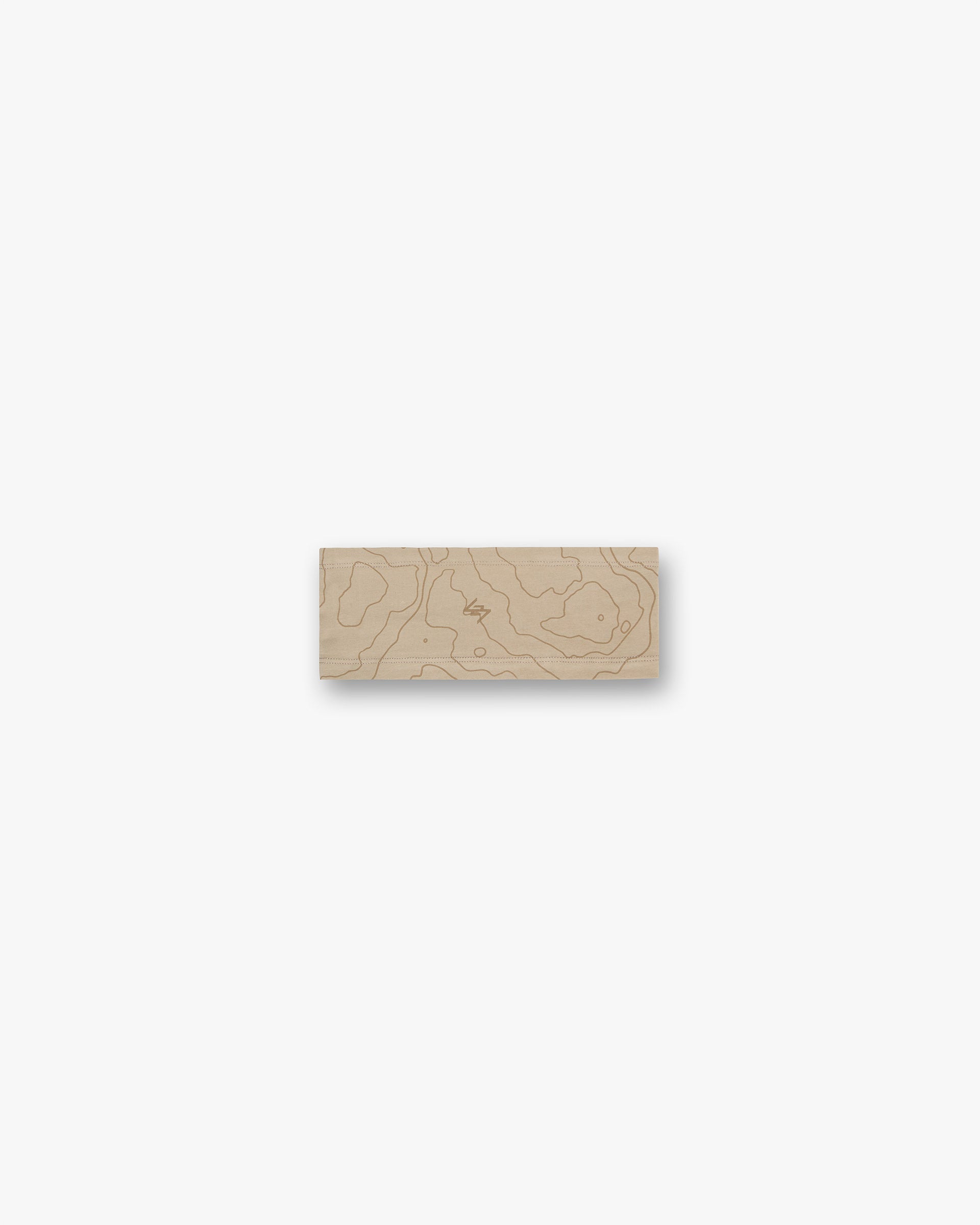 Front product image of a womens grey headband on a plain white background | 247 Contour Headband in Pebble | Stylish headband accessory | 247 Accessories | Represent Clo