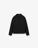 Ribbed Knit Polo