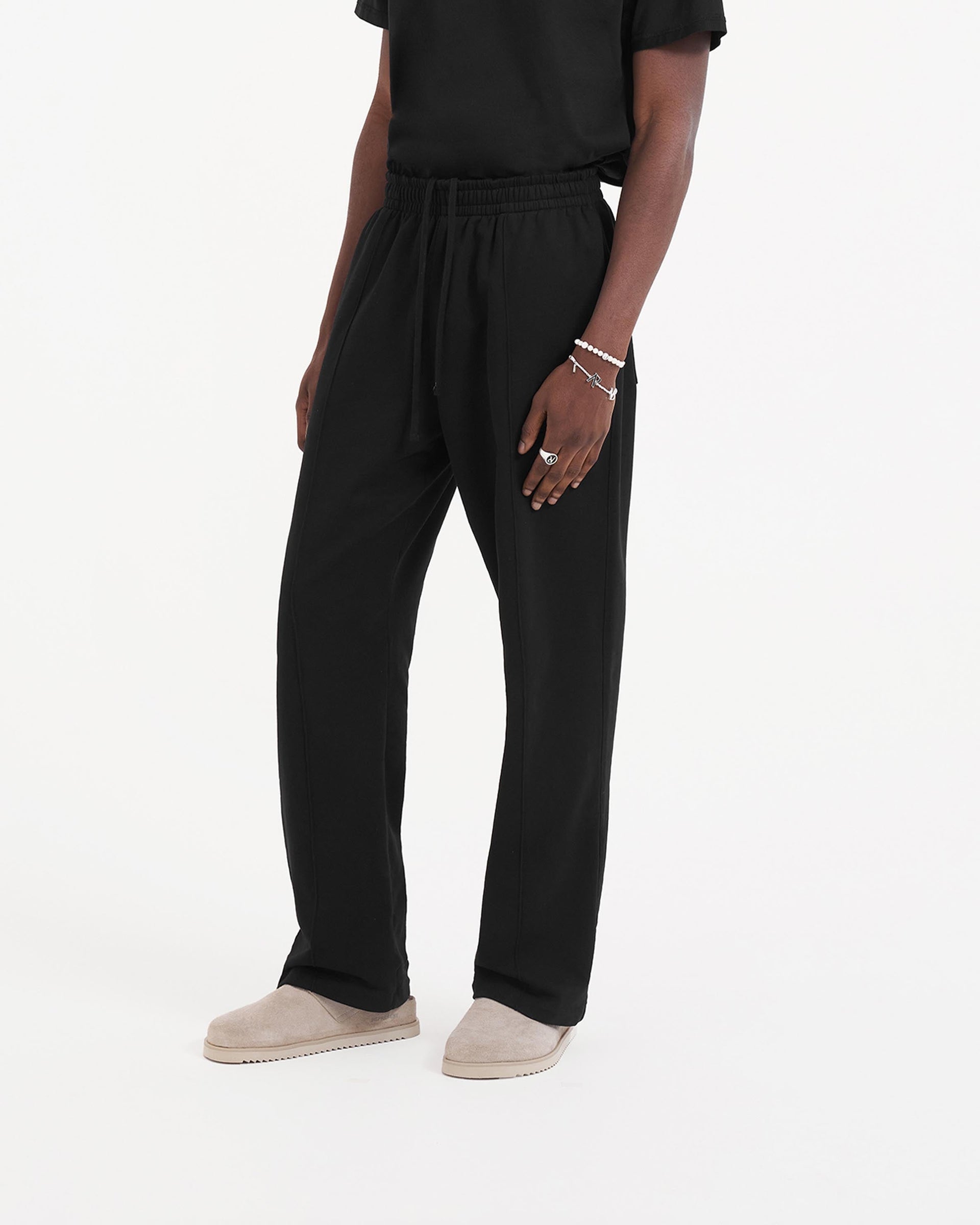 Initial Sweatpant - Jet Black
