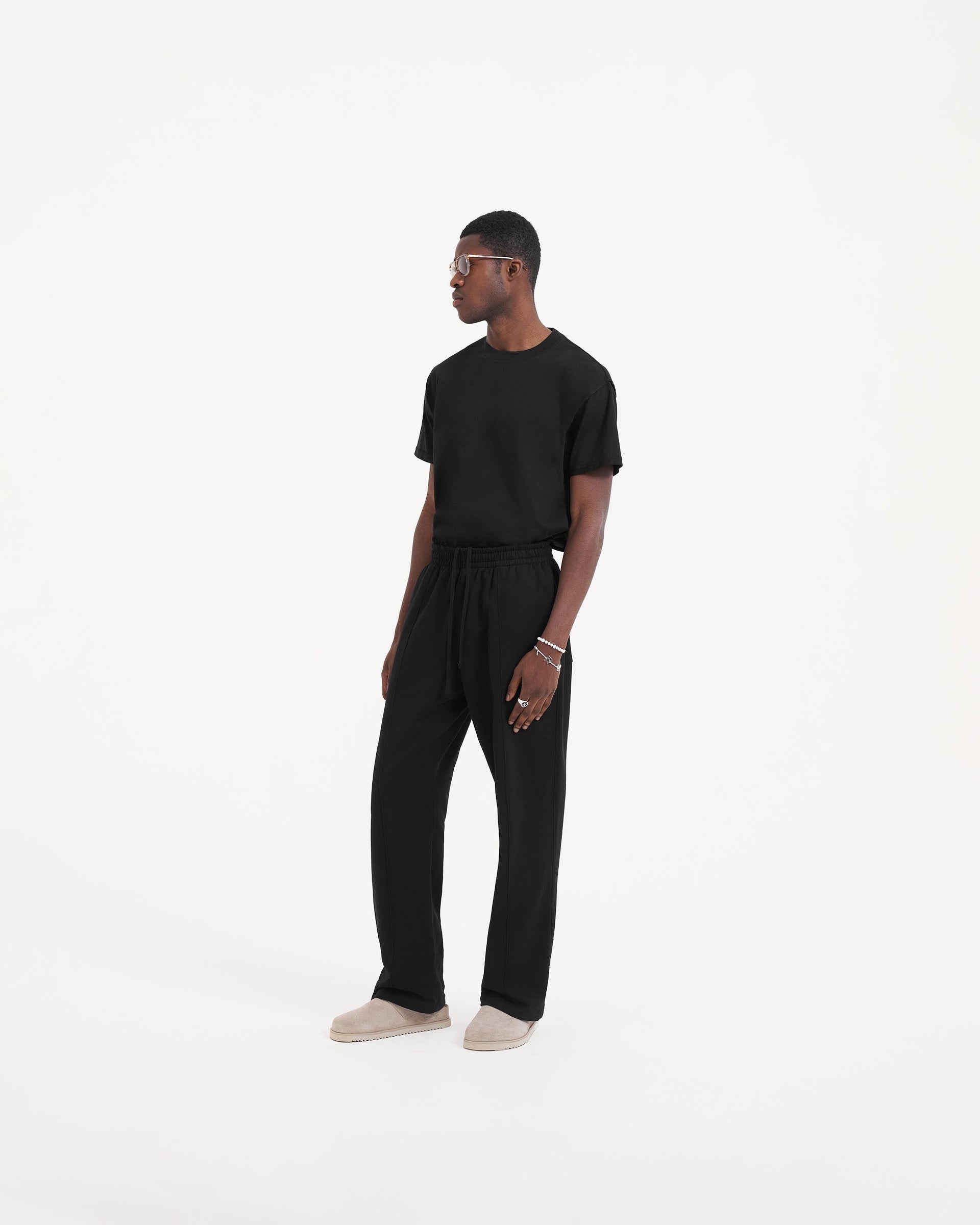 Initial Sweatpant - Jet Black
