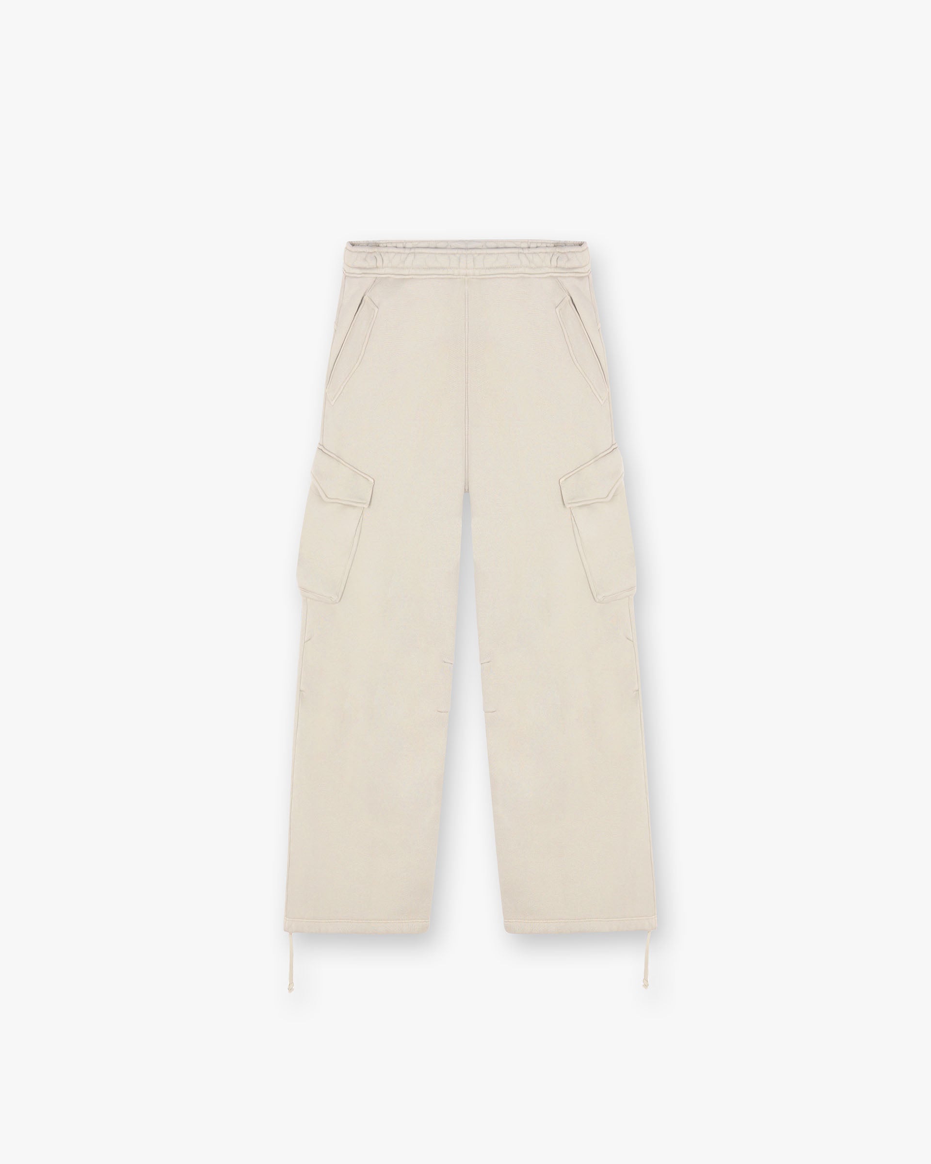Front product image of womens black cargo jogger on a plain white background | Initial Cargo Jogger in Storm | Nylon cargo jogger | Womens Initial Bottoms | Represent Clo