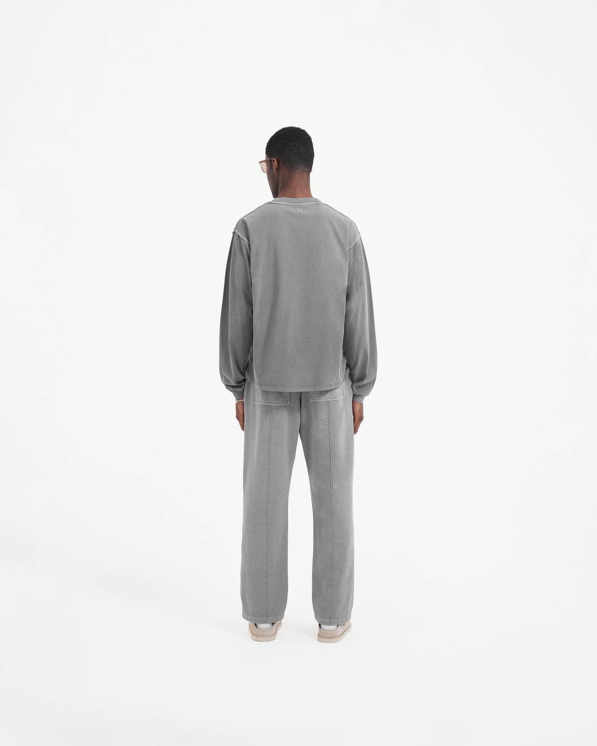 Initial Long Sleeve T-Shirt - Ultimate Grey
