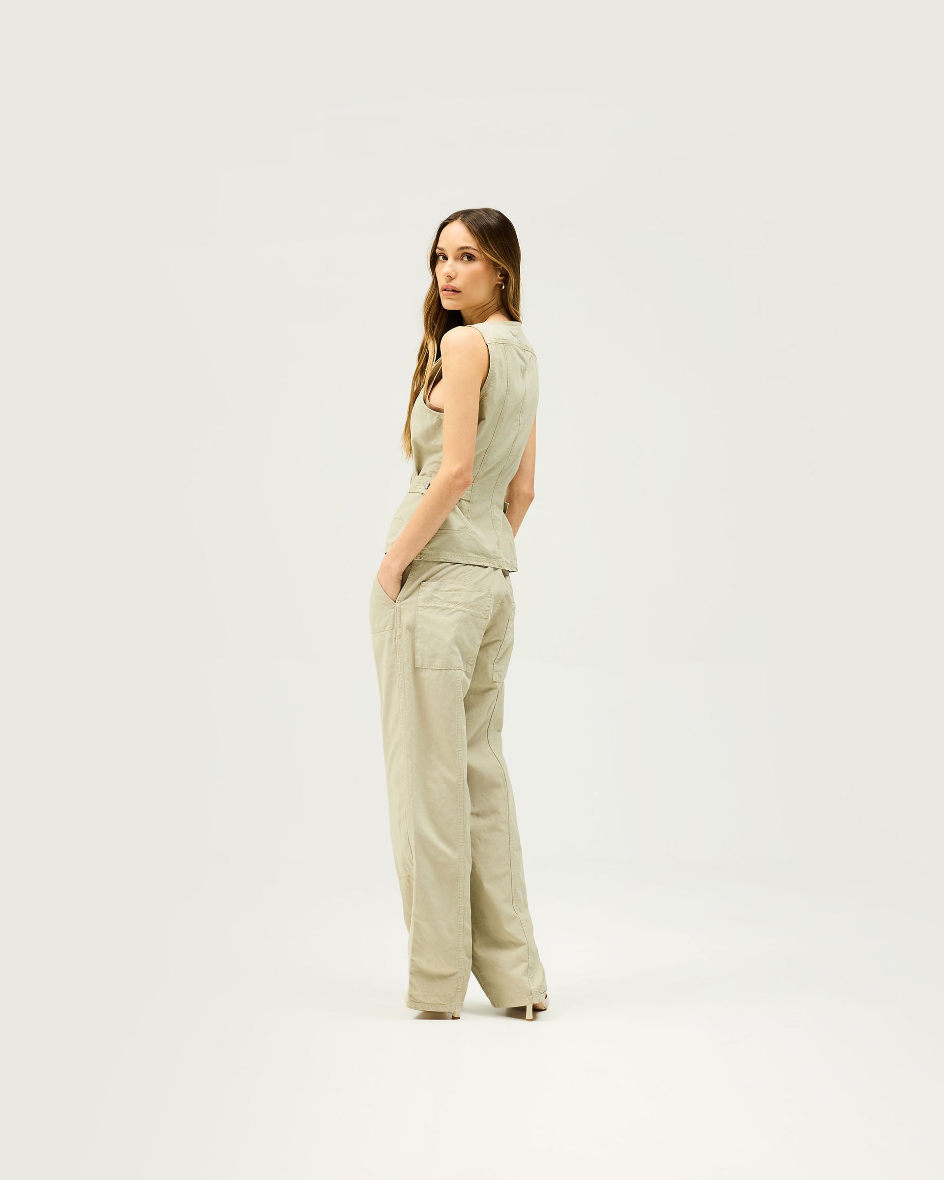Galaxy Top - Mid Green