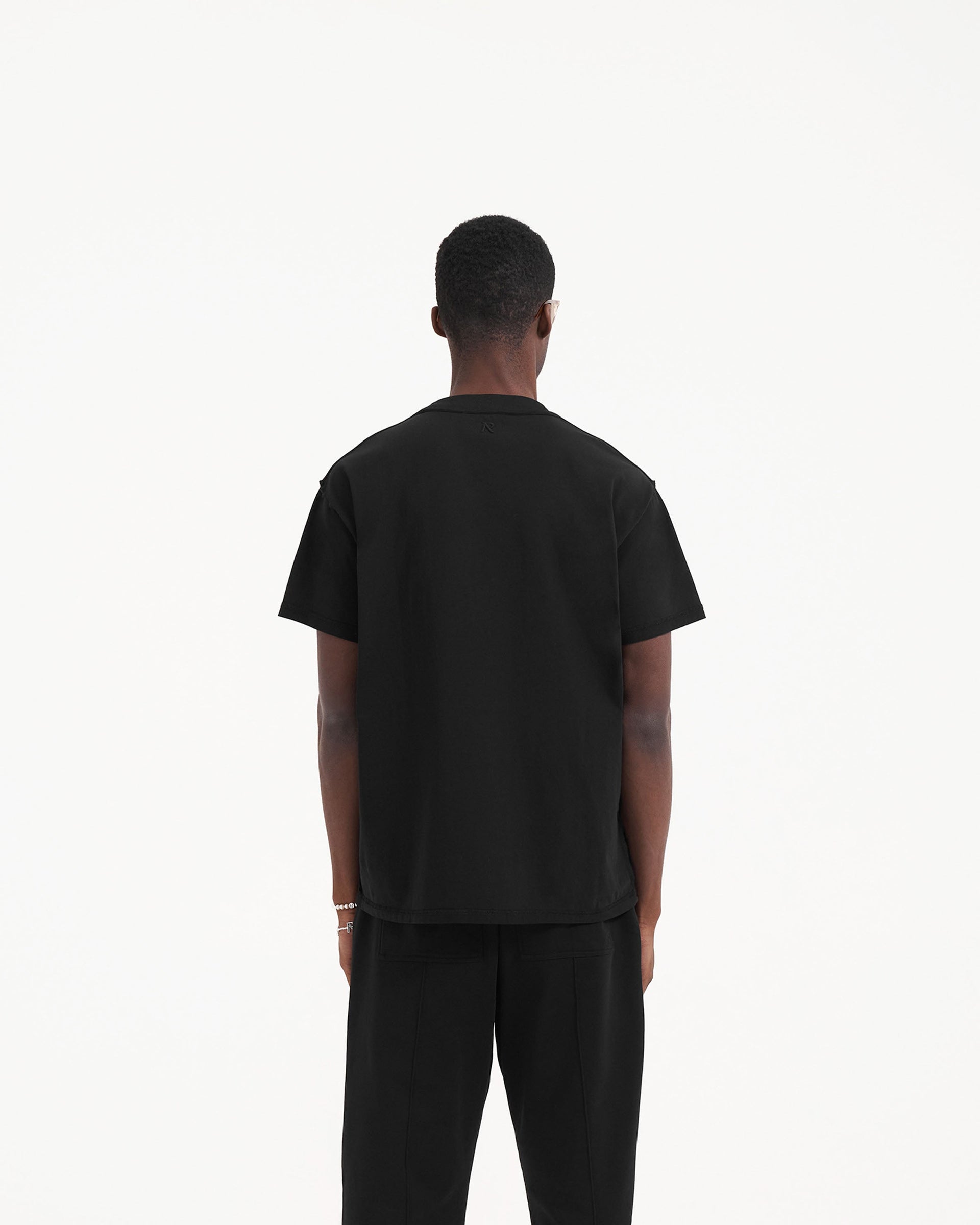 Initial T-Shirt - Jet Black