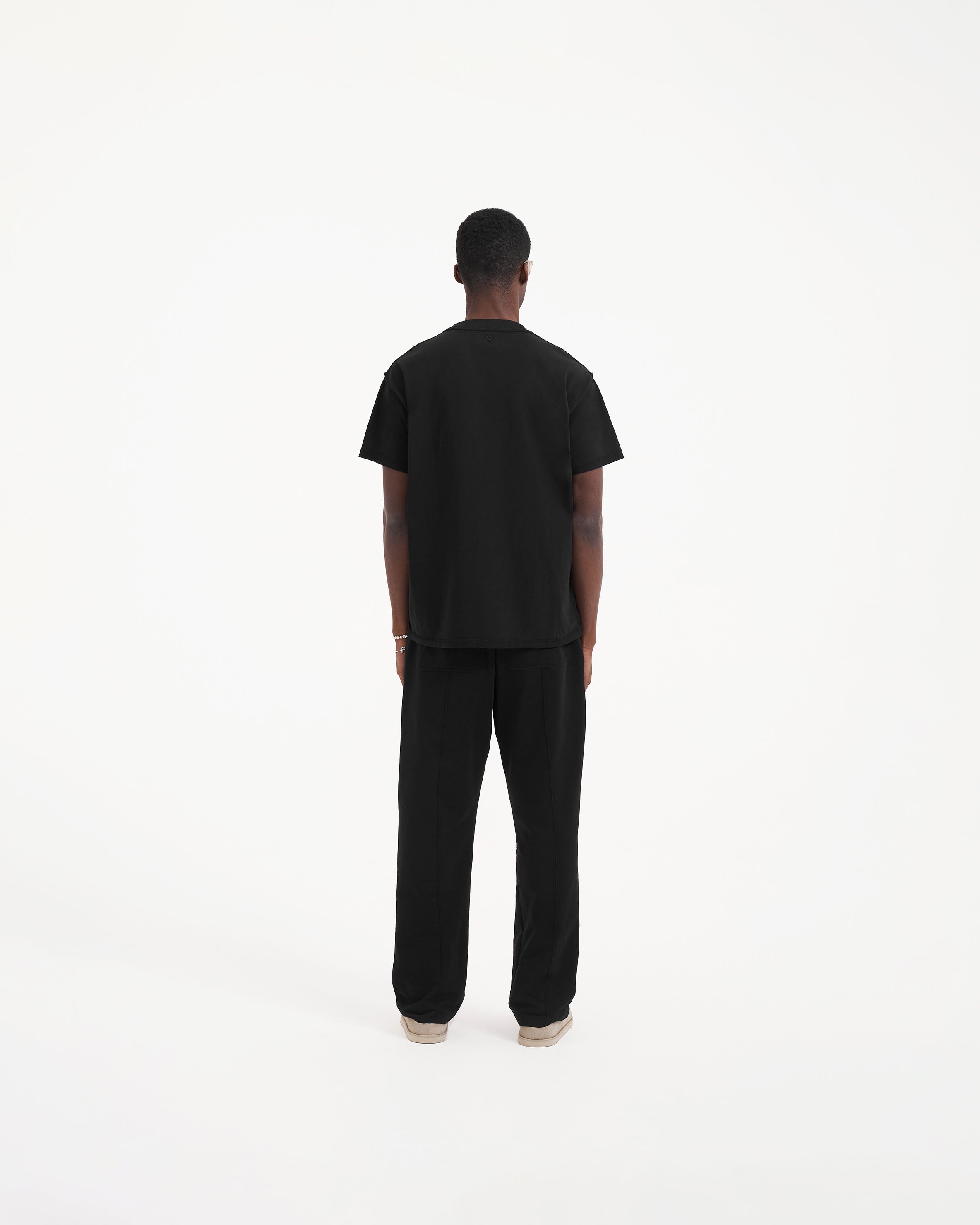 Initial T-Shirt - Jet Black