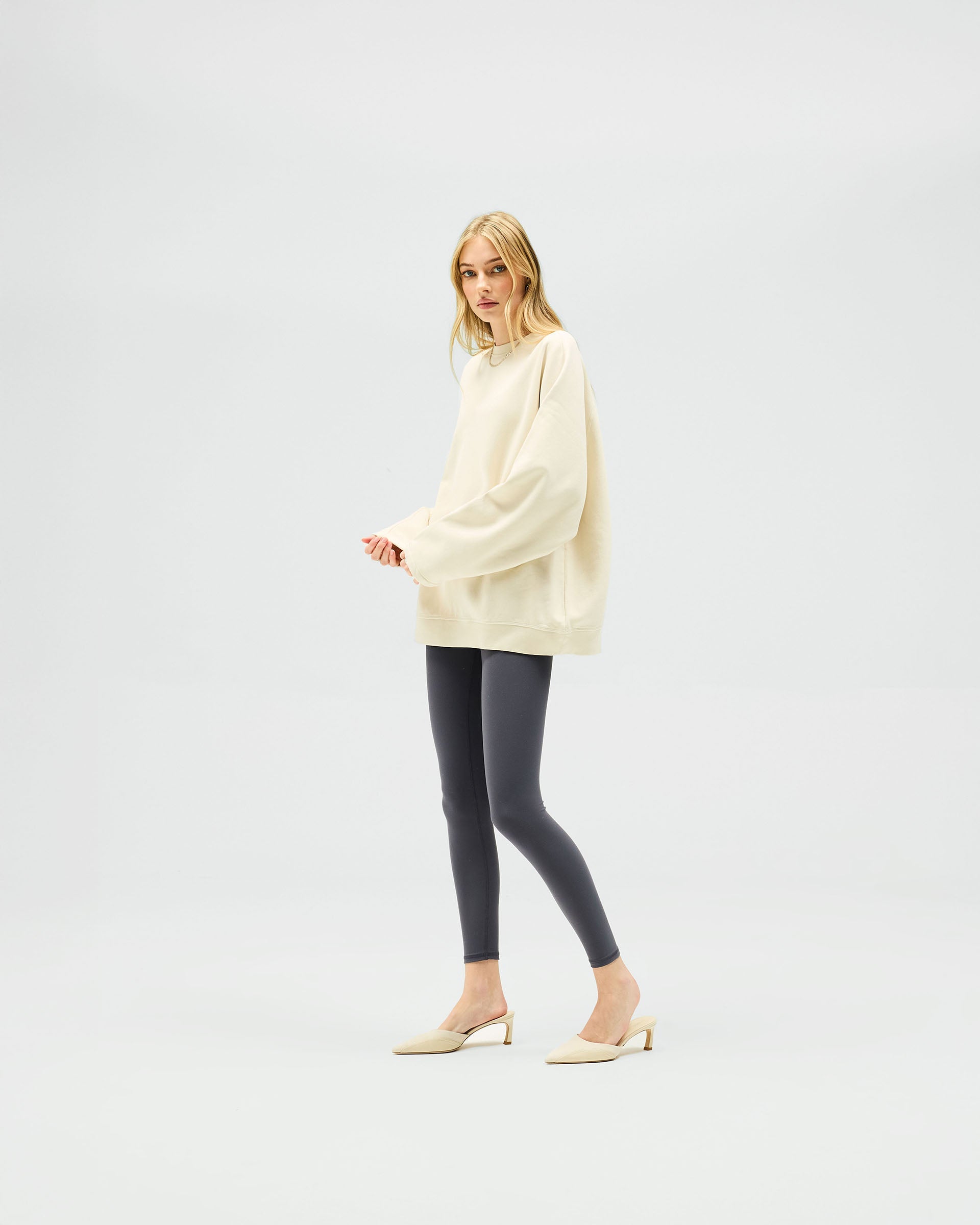 Owners Club Relaxed Sweater - Oat Milk