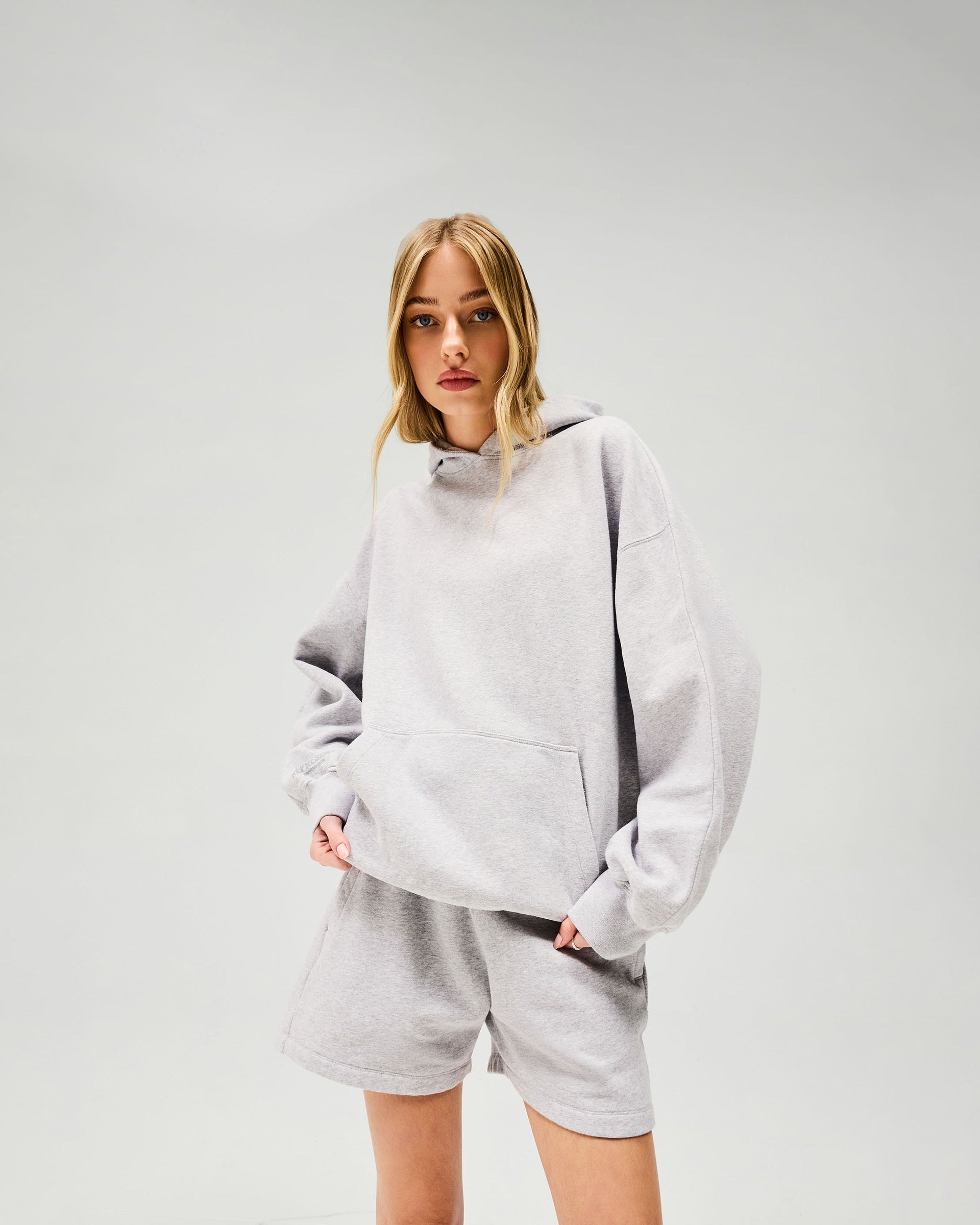 Owners Club Boyfriend Hoodie - Grey Marl
