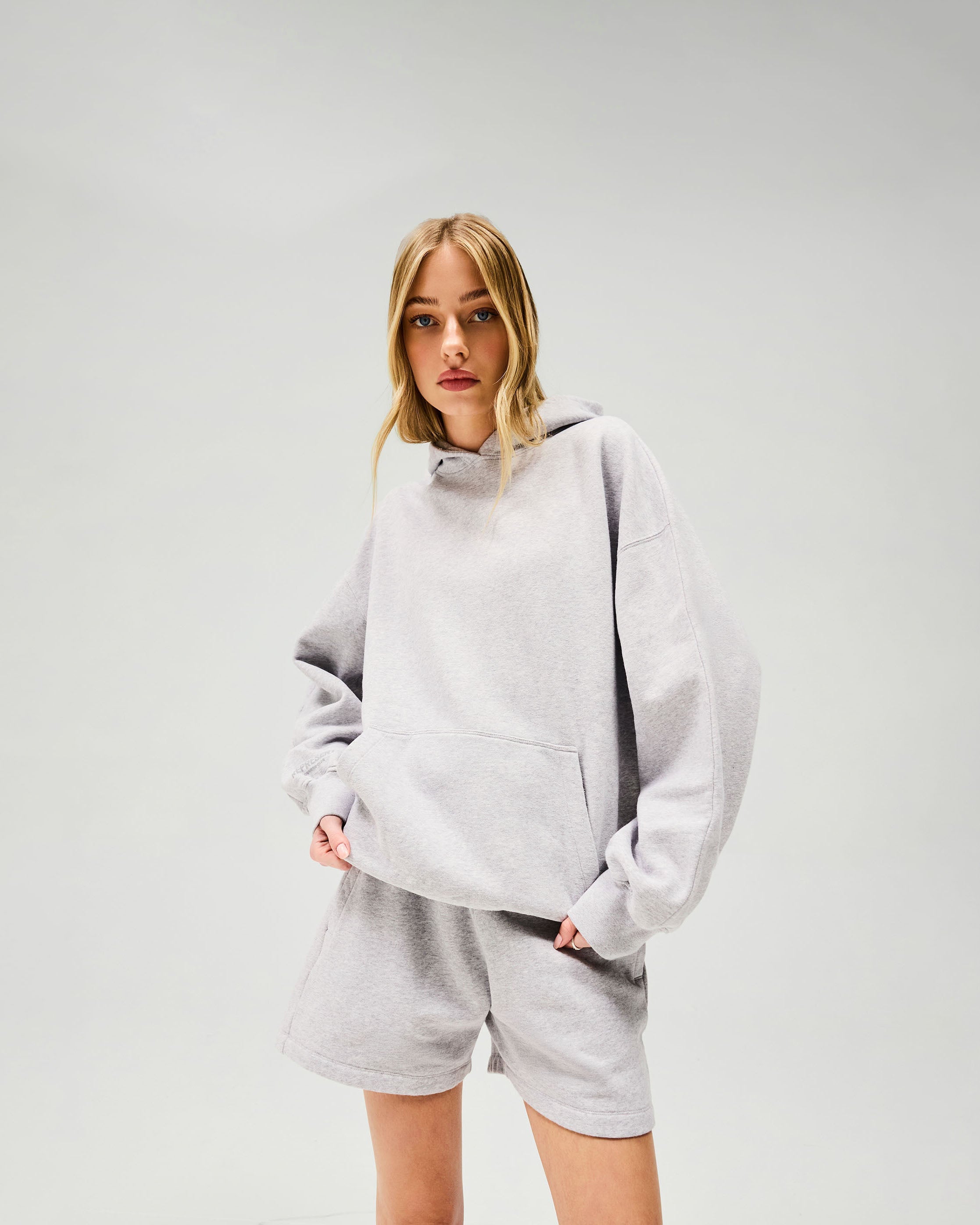 Owners Club Boyfriend Hoodie - Grey Marl