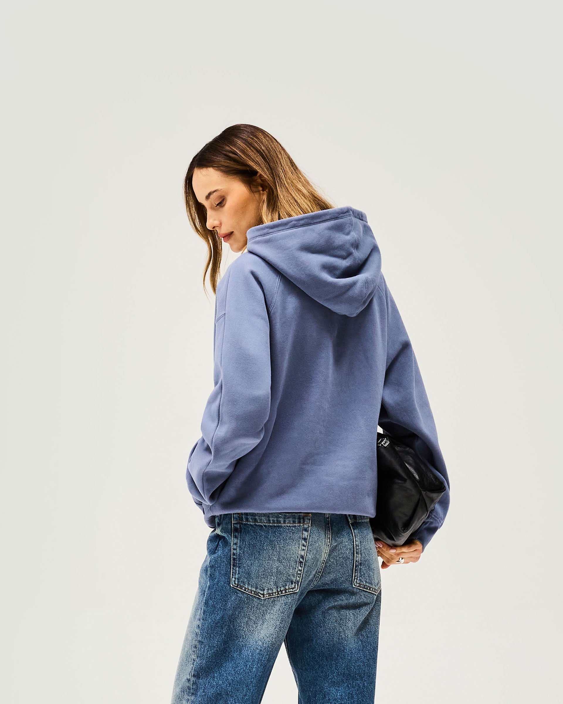 Owners Club Boyfriend Hoodie - Steel Blue