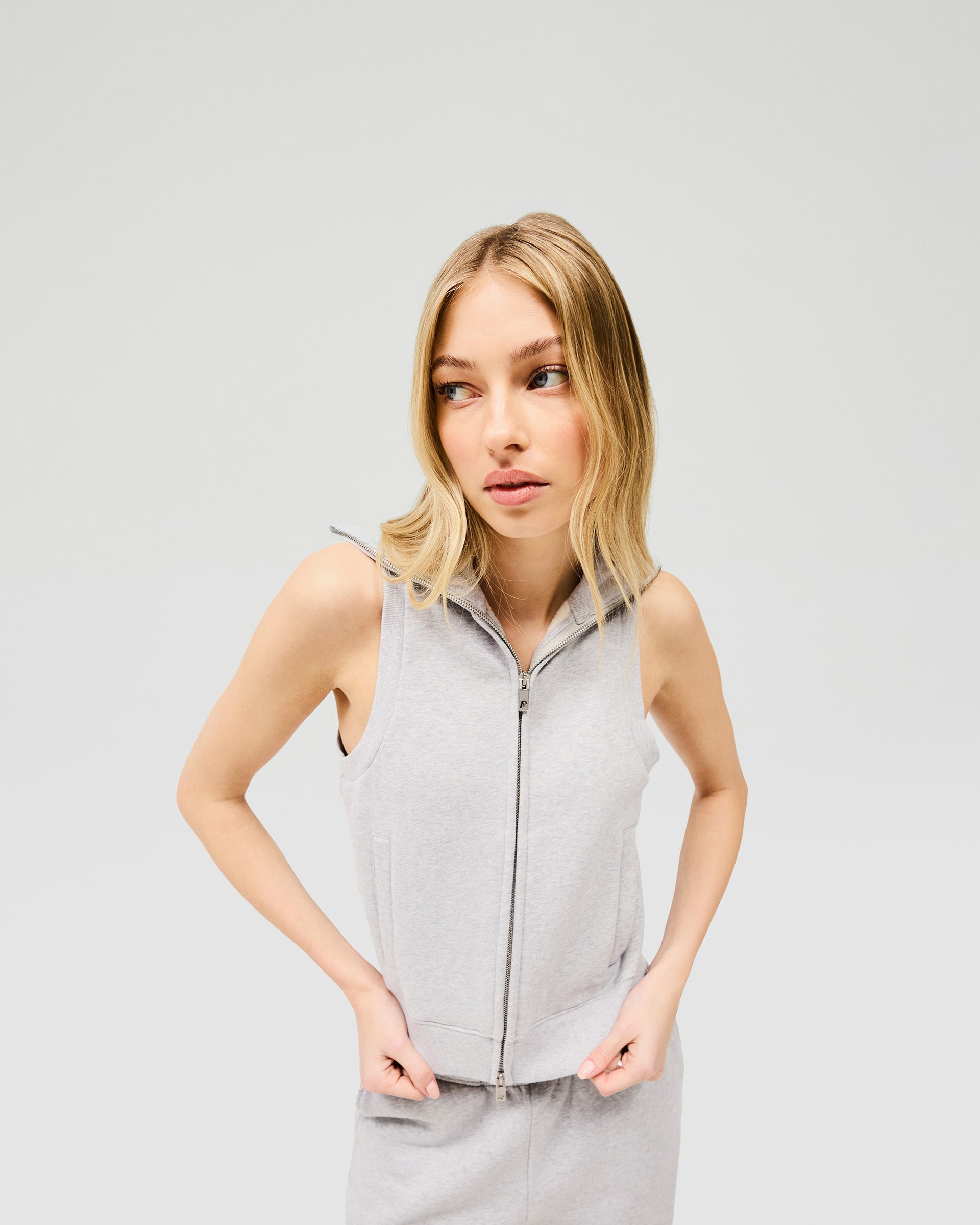 Owners Club Gilet - Grey Marl