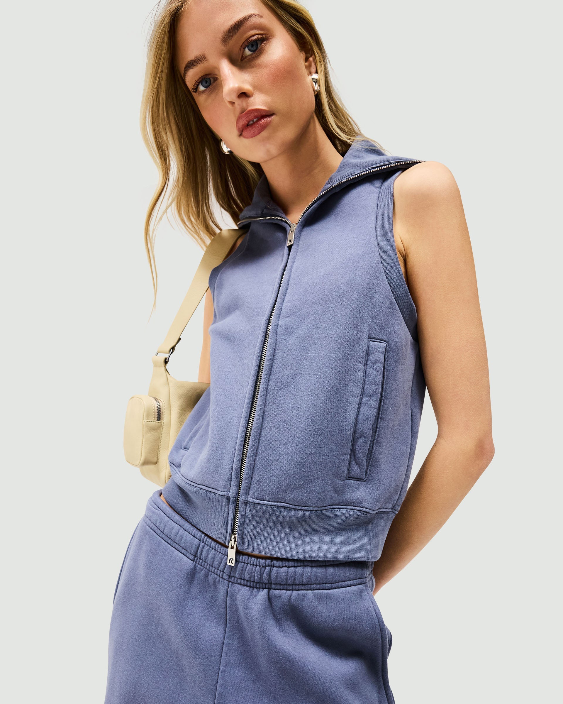 Owners Club Gilet - Steel Blue