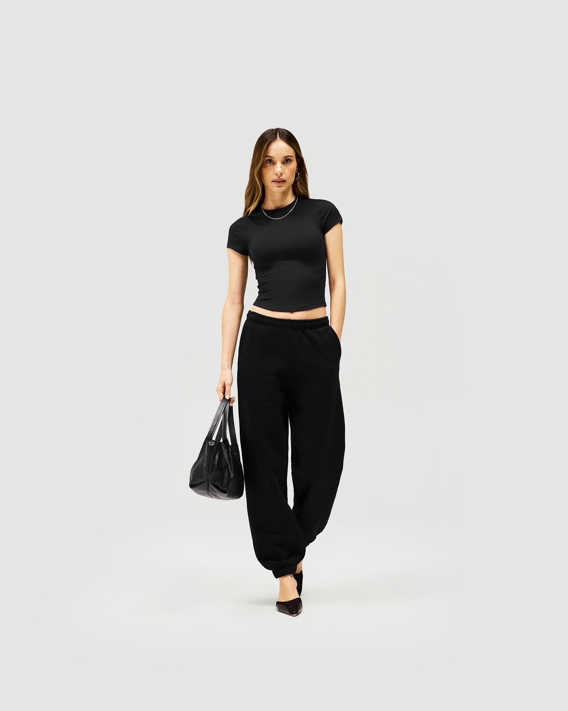 Owners Club Track Pant - Jet Black