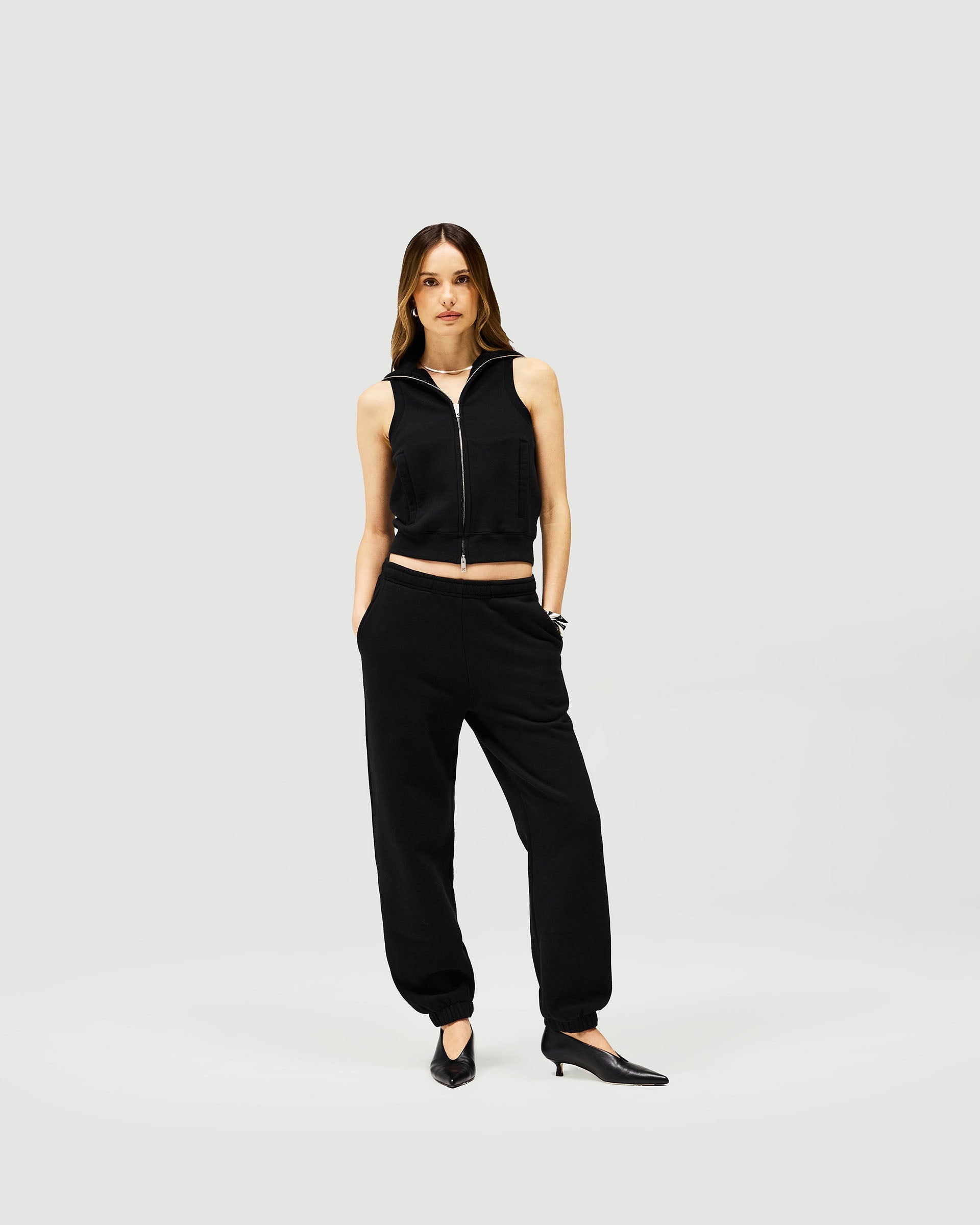 Owners Club Gilet - Jet Black