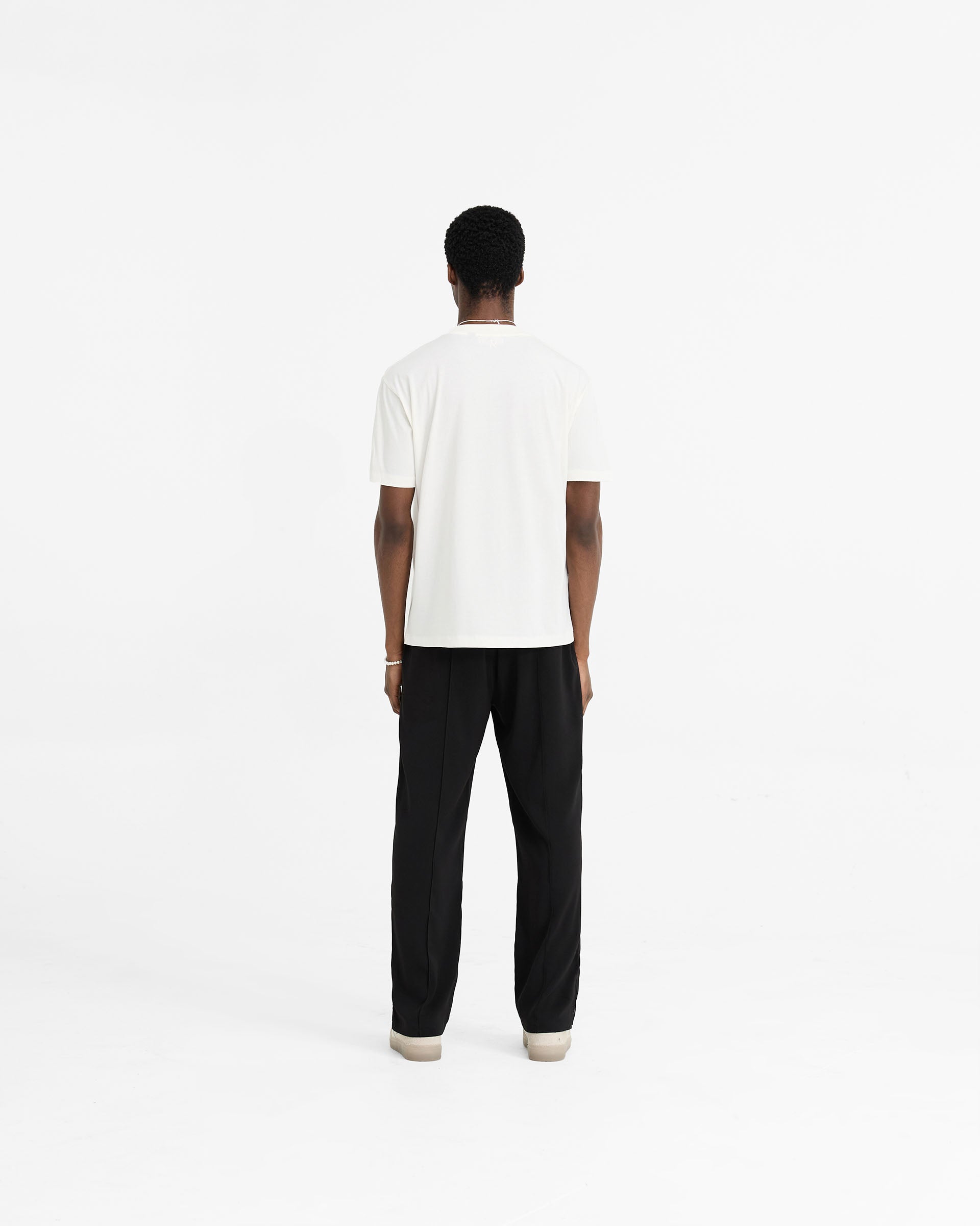 Initial T-Shirt - Flat White