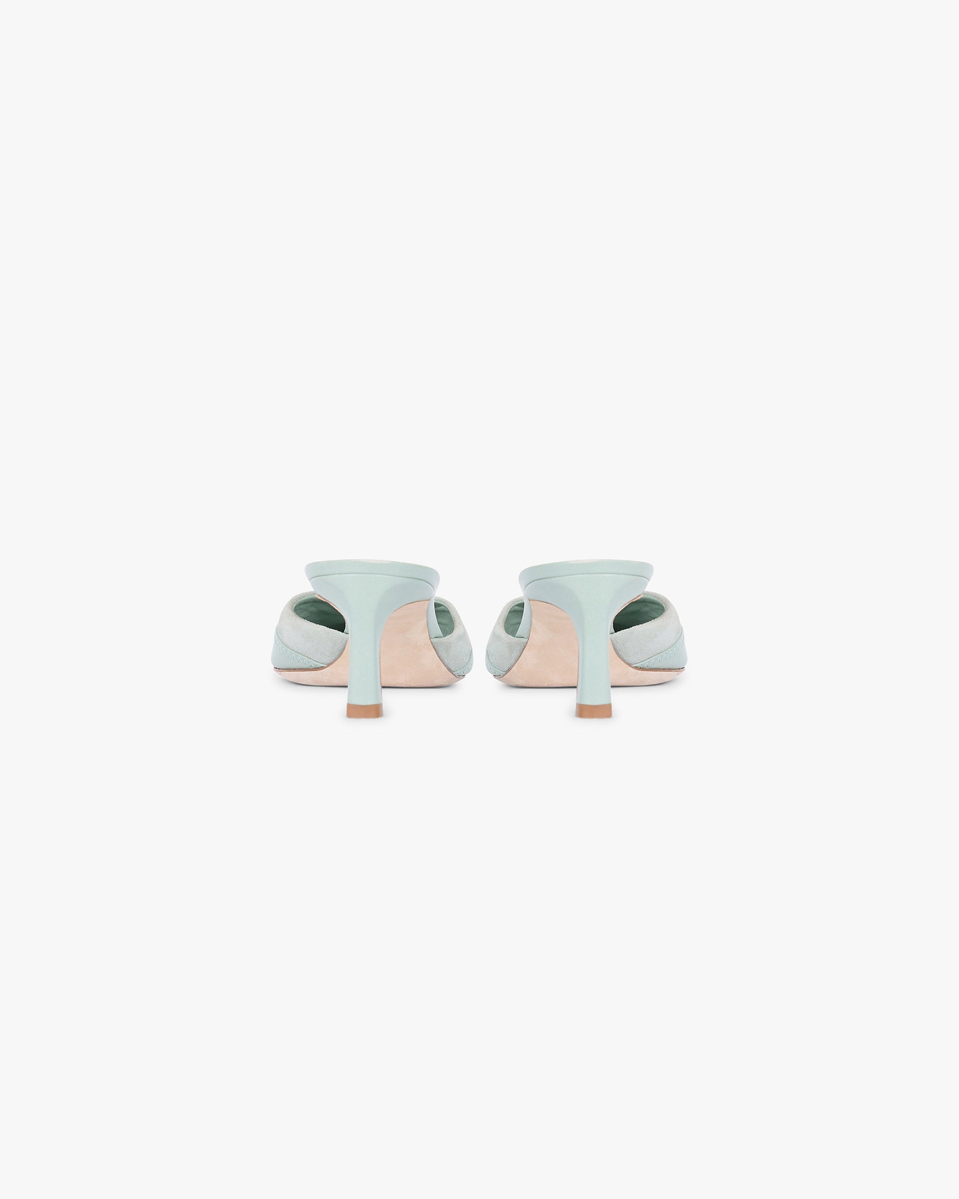 Pointed Mule - Basil