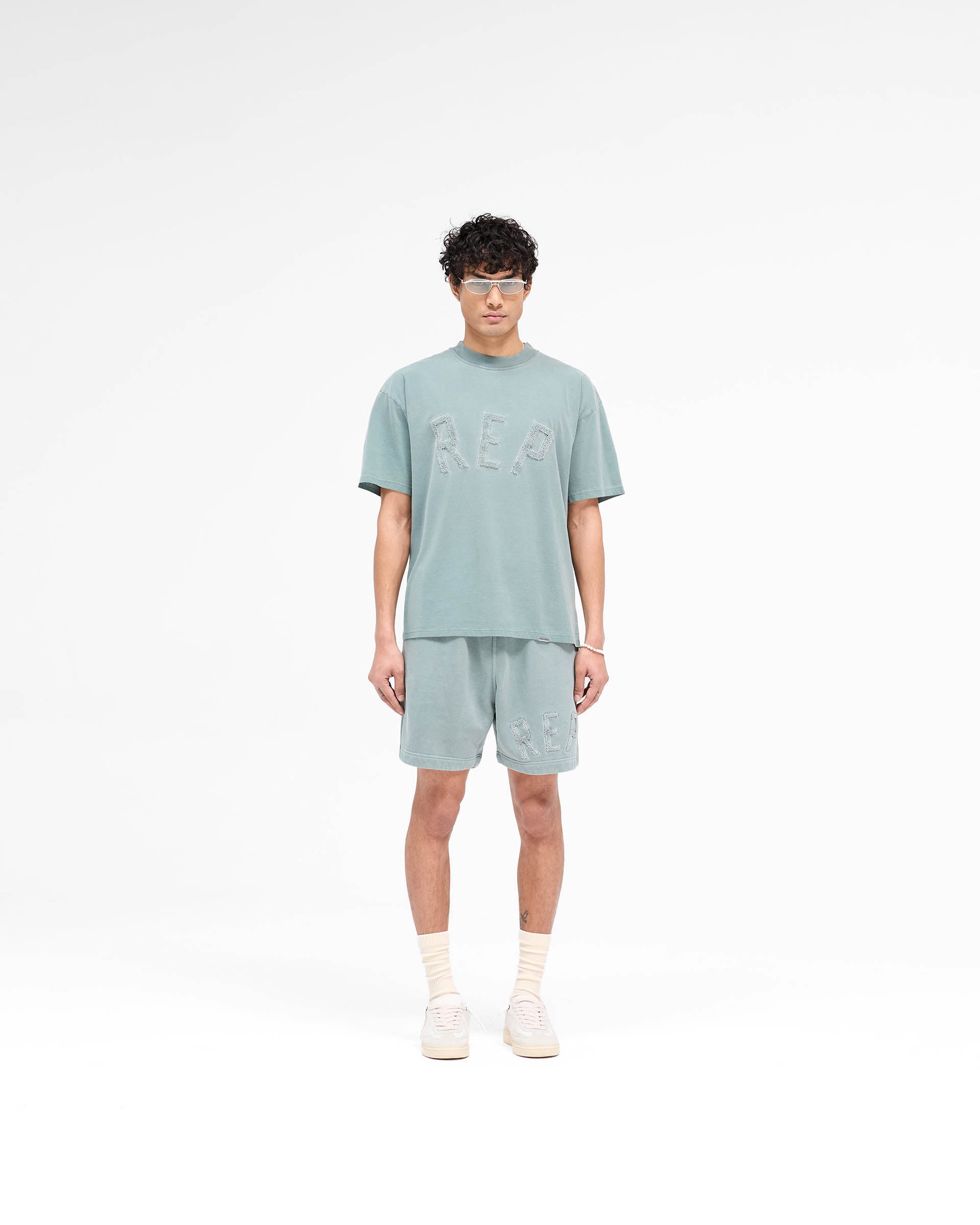 Rep Applique T-Shirt - Forest Green