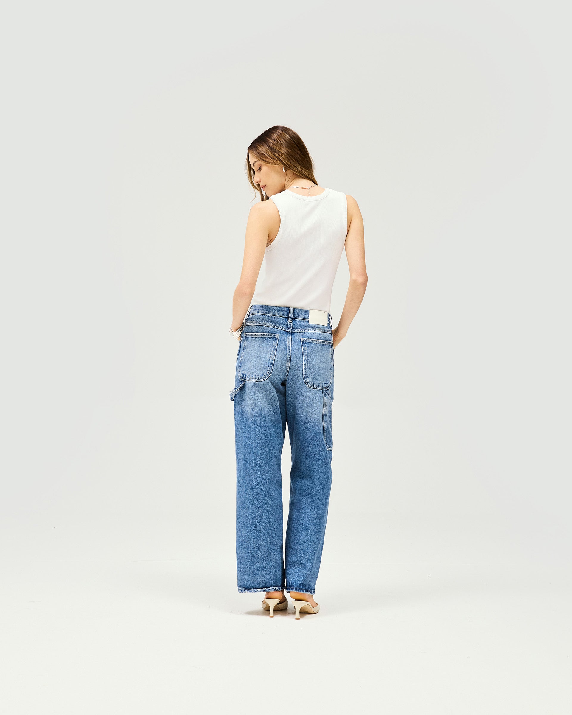 Skater Jean - Washed Blue