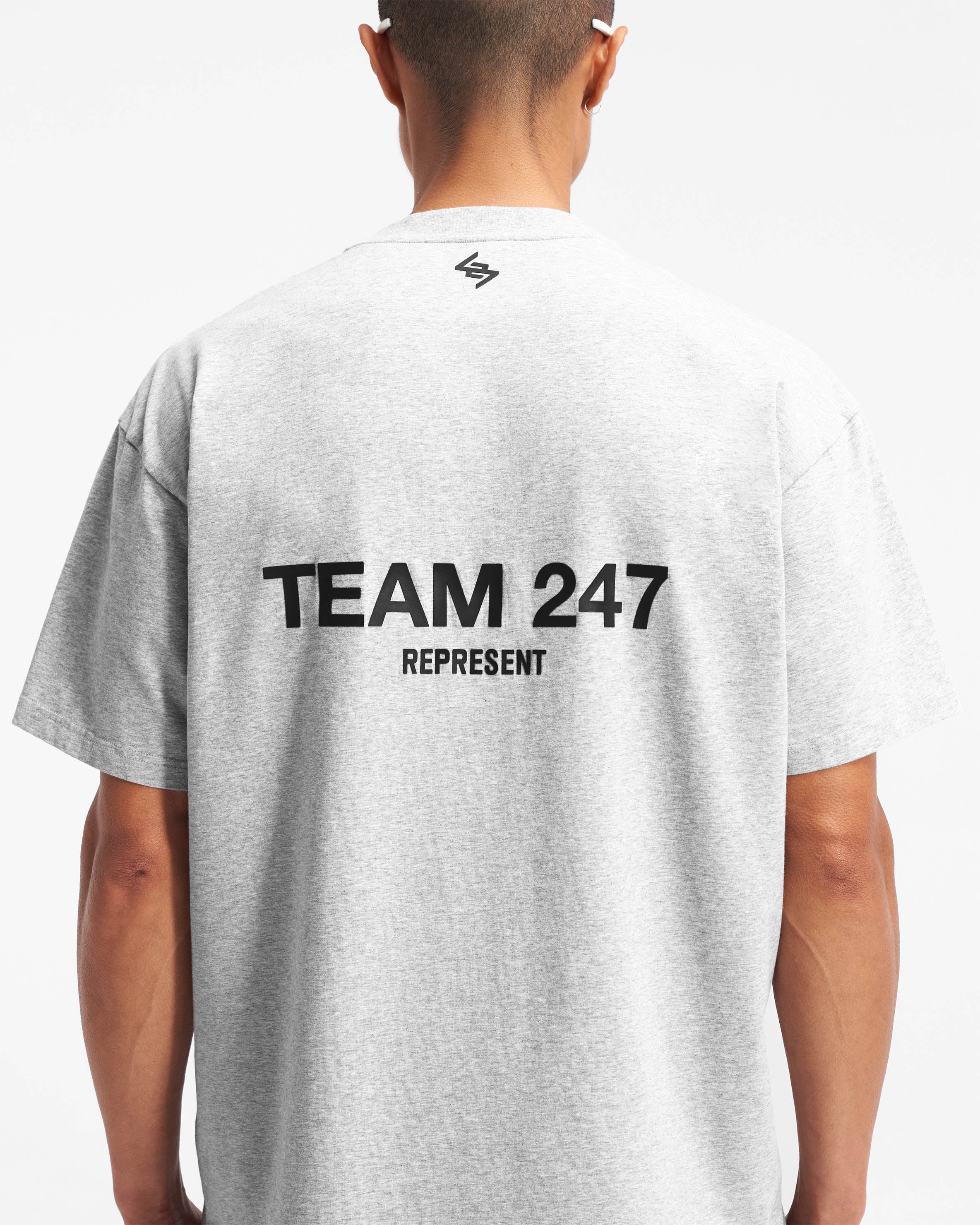 Team 247 Oversized T-Shirt - Aschgrau