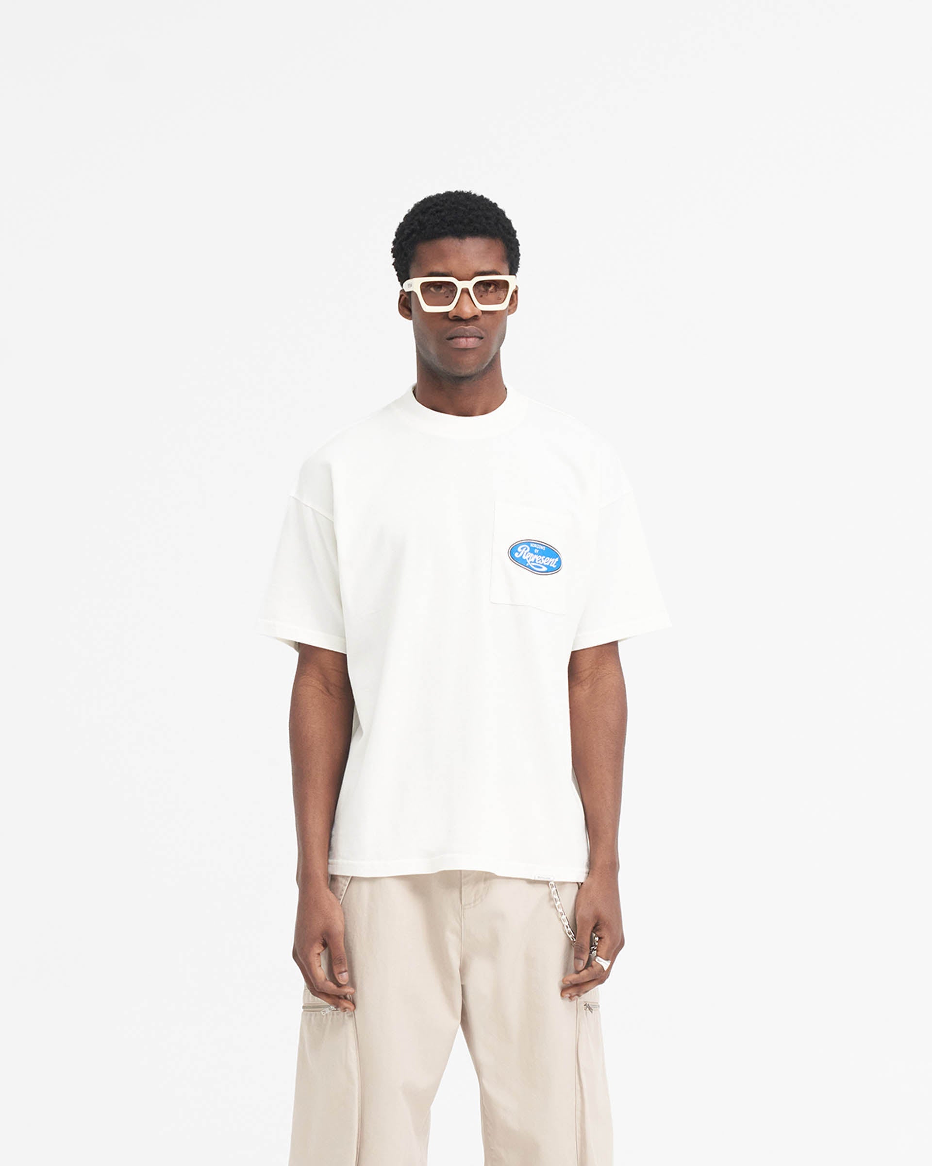 Classic Parts T-Shirt - Flaches Weiß