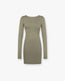 Owners Club Long Sleeve Fitted Dress